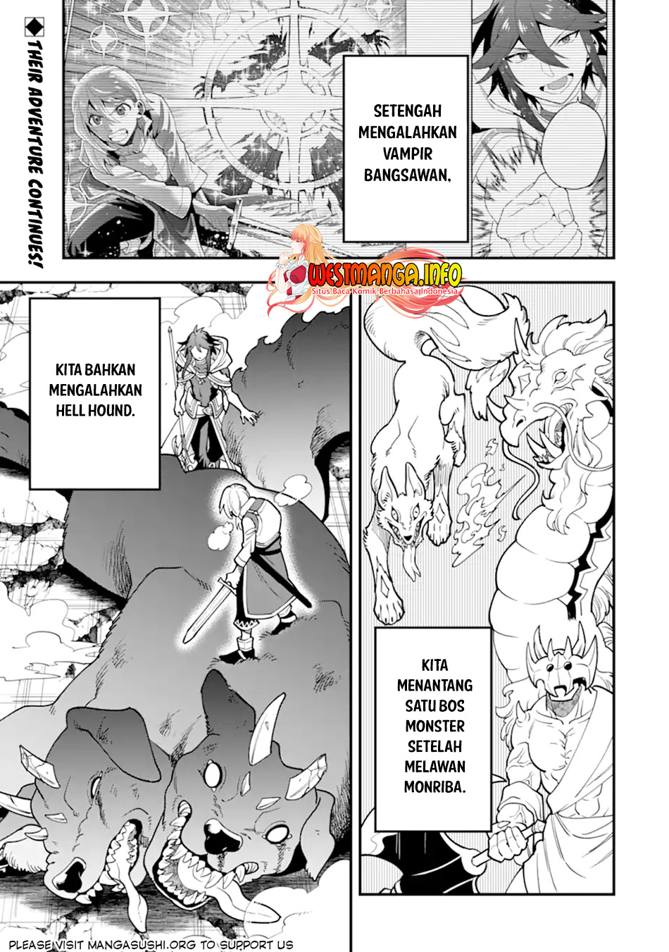 Kouryakuhon o Kushi Suru Saikyou no Mahoutsukai ~”meirei sa sero” to wa Iwa Senai Oreryuu Mao Tobatsu Saizen Ruuto ~ Chapter 47.1 - halaman 2