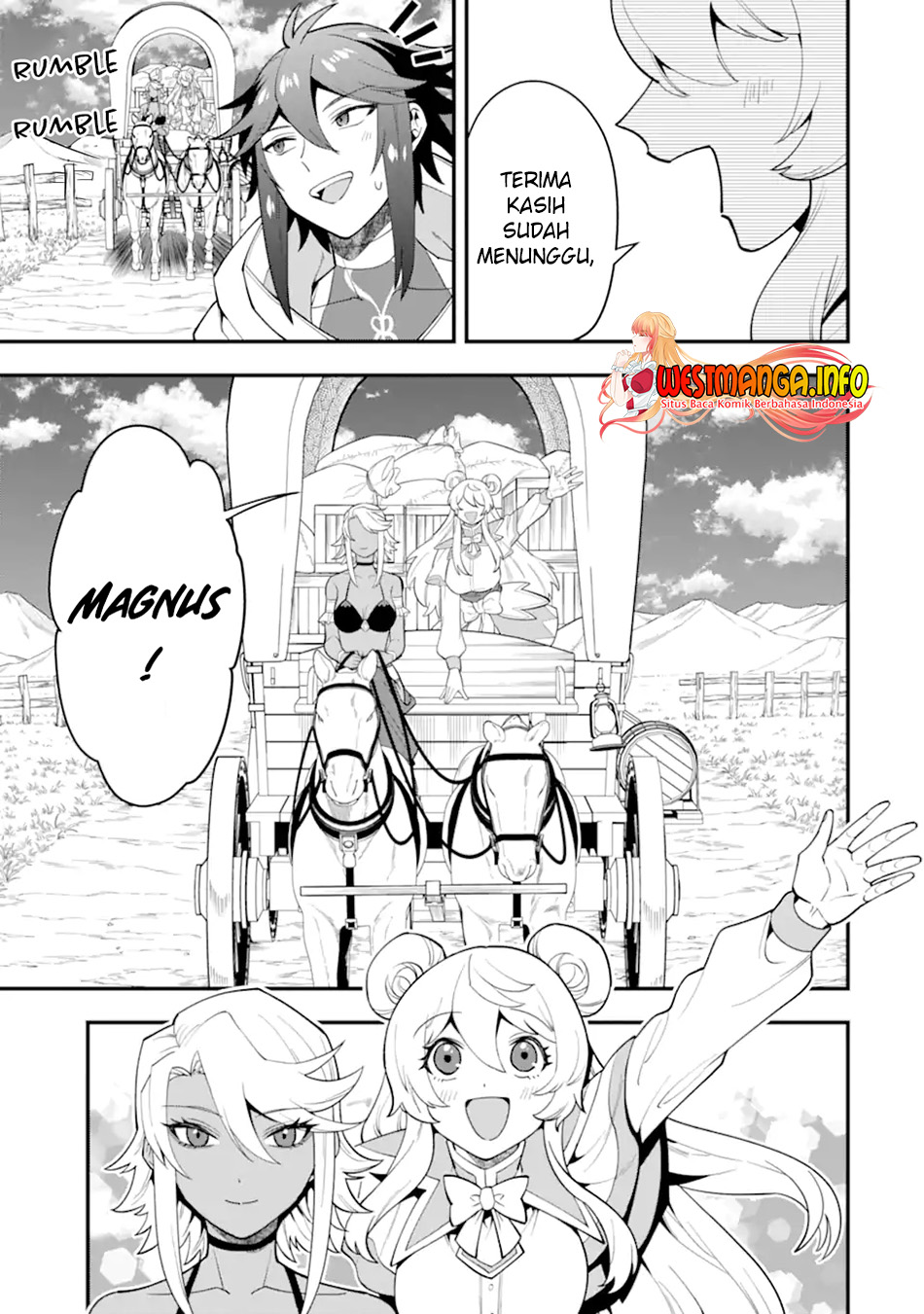Kouryakuhon o Kushi Suru Saikyou no Mahoutsukai ~”meirei sa sero” to wa Iwa Senai Oreryuu Mao Tobatsu Saizen Ruuto ~ Chapter 47.1 - halaman 9