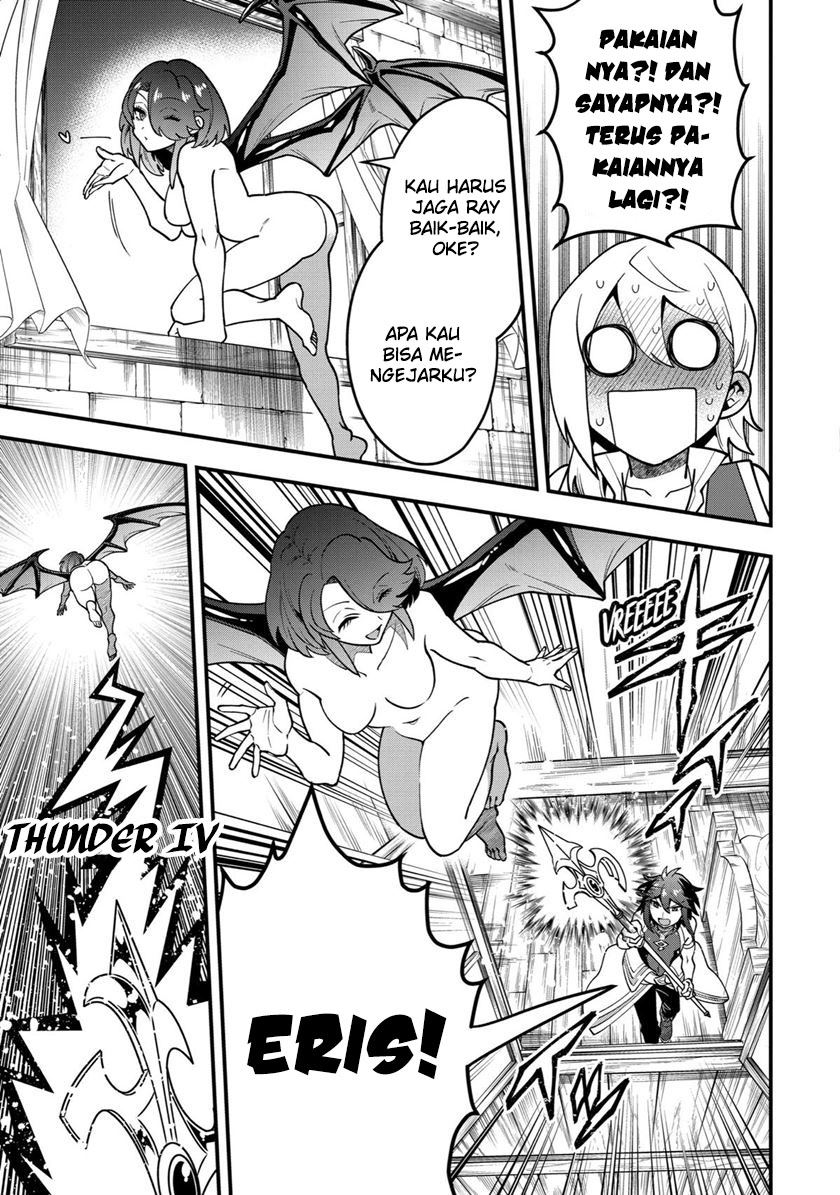 Kouryakuhon o Kushi Suru Saikyou no Mahoutsukai ~”meirei sa sero” to wa Iwa Senai Oreryuu Mao Tobatsu Saizen Ruuto ~ Chapter 49 - halaman 9