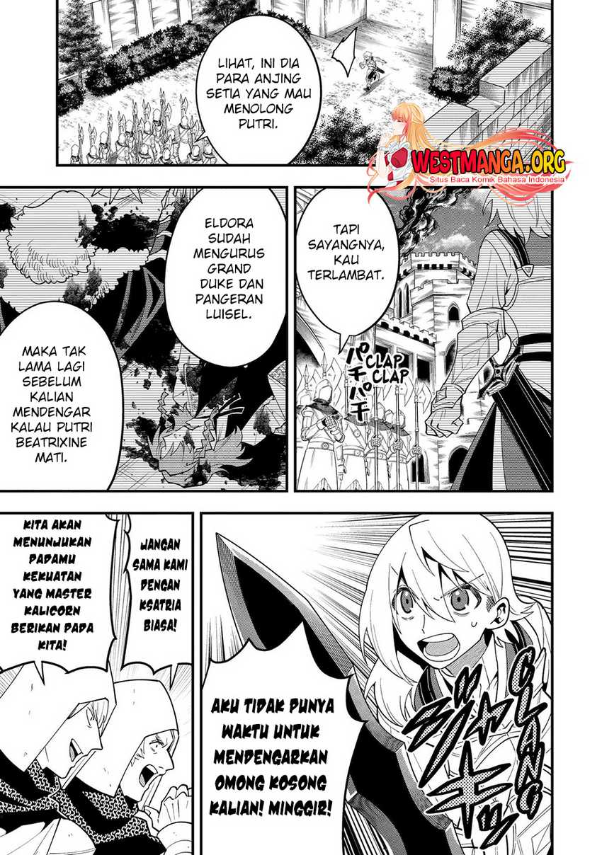 Kouryakuhon o Kushi Suru Saikyou no Mahoutsukai ~”meirei sa sero” to wa Iwa Senai Oreryuu Mao Tobatsu Saizen Ruuto ~ Chapter 56 - halaman 11
