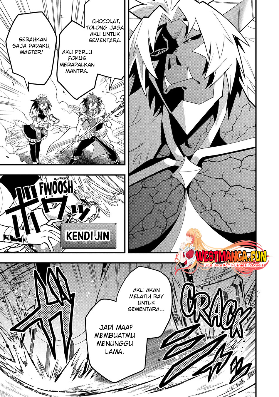 Kouryakuhon o Kushi Suru Saikyou no Mahoutsukai ~”meirei sa sero” to wa Iwa Senai Oreryuu Mao Tobatsu Saizen Ruuto ~ Chapter 58 - halaman 2