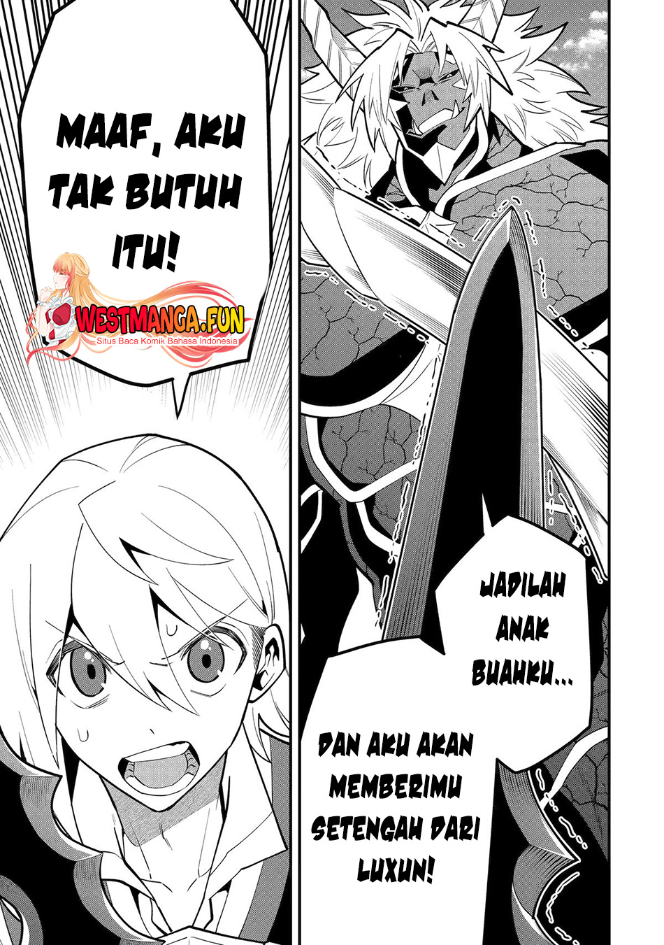 Kouryakuhon o Kushi Suru Saikyou no Mahoutsukai ~”meirei sa sero” to wa Iwa Senai Oreryuu Mao Tobatsu Saizen Ruuto ~ Chapter 58 - halaman 24