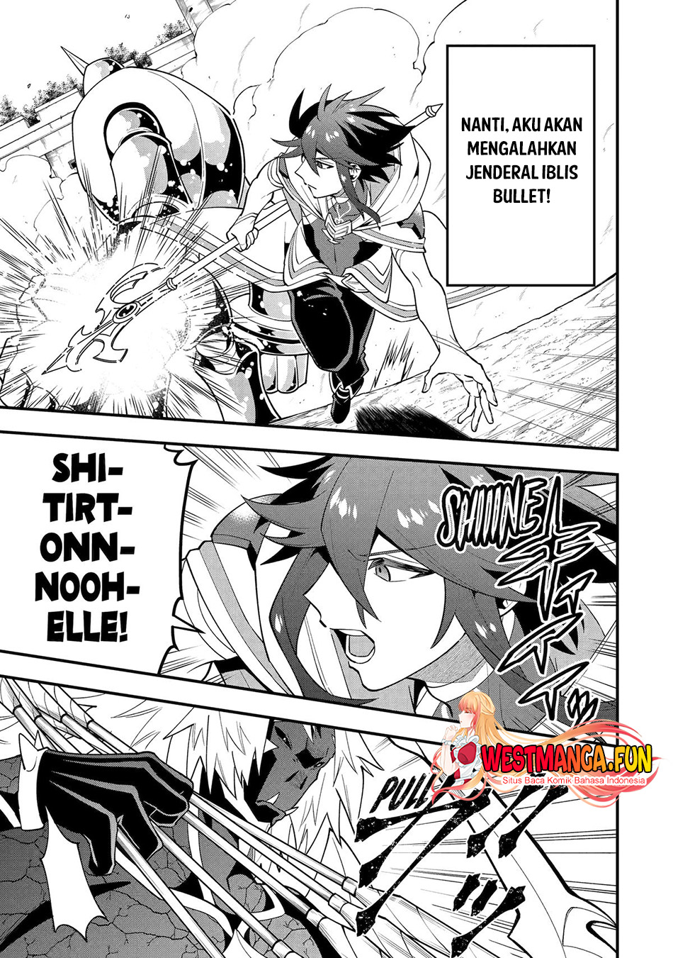 Kouryakuhon o Kushi Suru Saikyou no Mahoutsukai ~”meirei sa sero” to wa Iwa Senai Oreryuu Mao Tobatsu Saizen Ruuto ~ Chapter 58 - halaman 7
