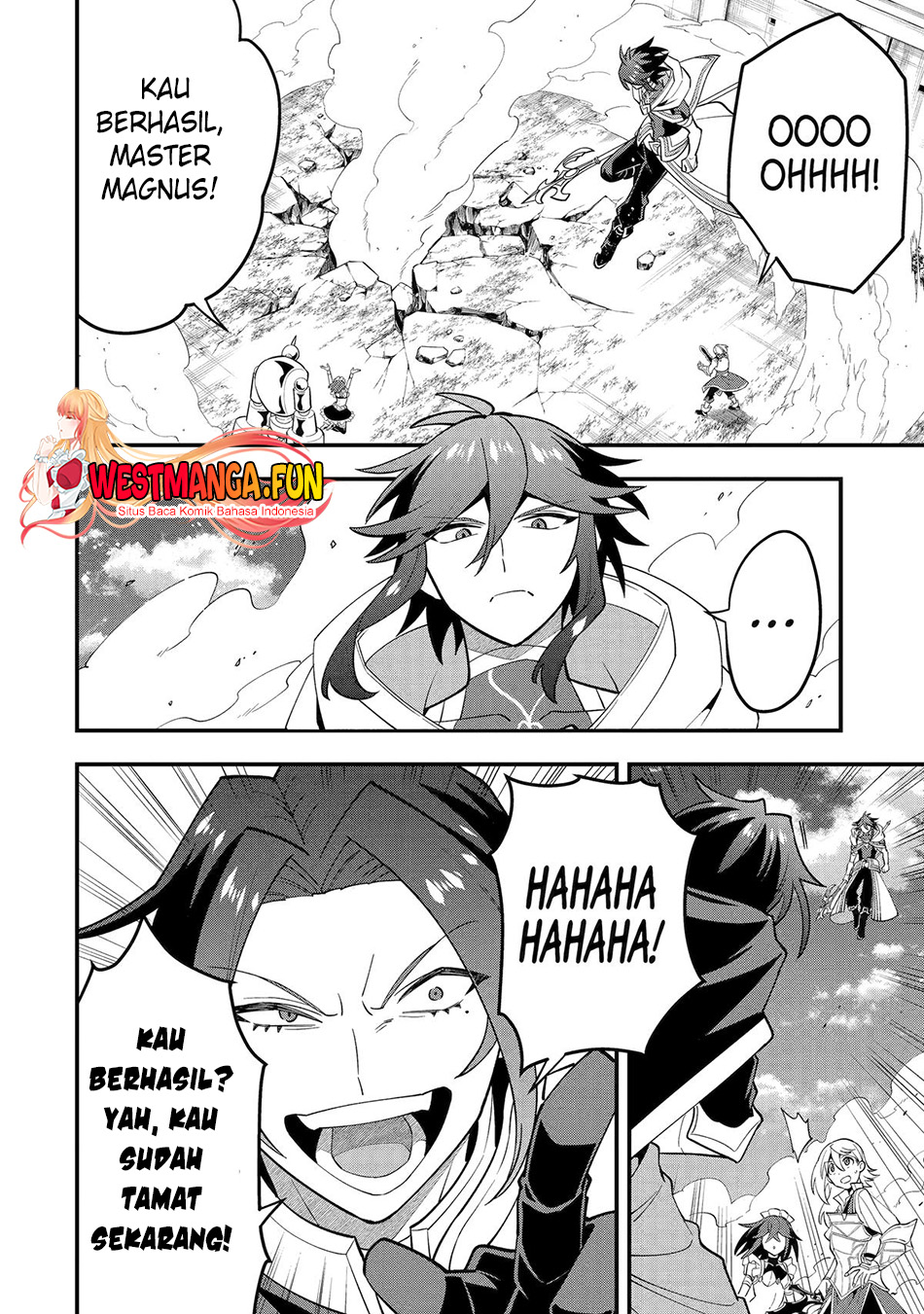 Kouryakuhon o Kushi Suru Saikyou no Mahoutsukai ~”meirei sa sero” to wa Iwa Senai Oreryuu Mao Tobatsu Saizen Ruuto ~ Chapter 59 - halaman 13