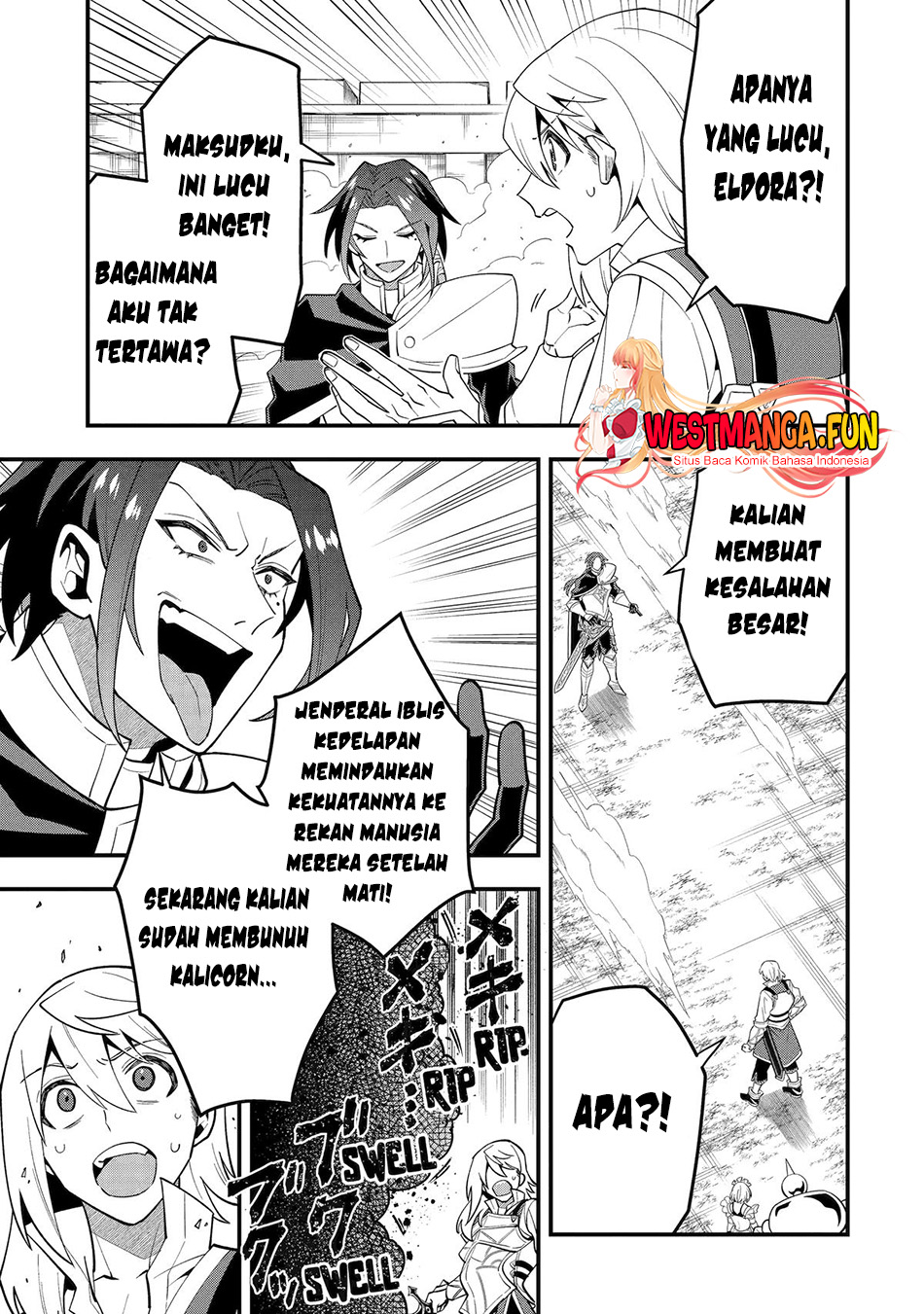 Kouryakuhon o Kushi Suru Saikyou no Mahoutsukai ~”meirei sa sero” to wa Iwa Senai Oreryuu Mao Tobatsu Saizen Ruuto ~ Chapter 59 - halaman 14