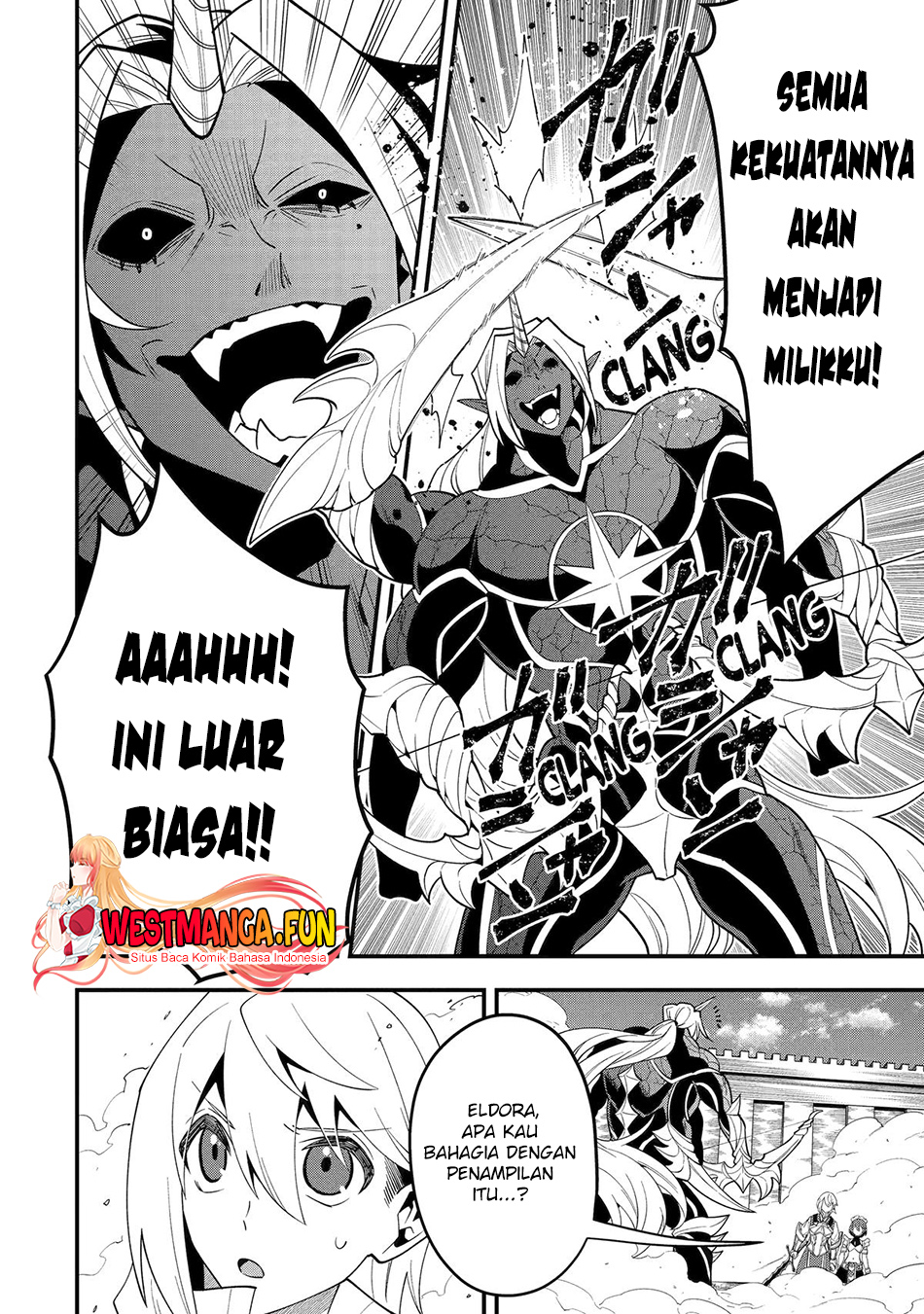 Kouryakuhon o Kushi Suru Saikyou no Mahoutsukai ~”meirei sa sero” to wa Iwa Senai Oreryuu Mao Tobatsu Saizen Ruuto ~ Chapter 59 - halaman 15