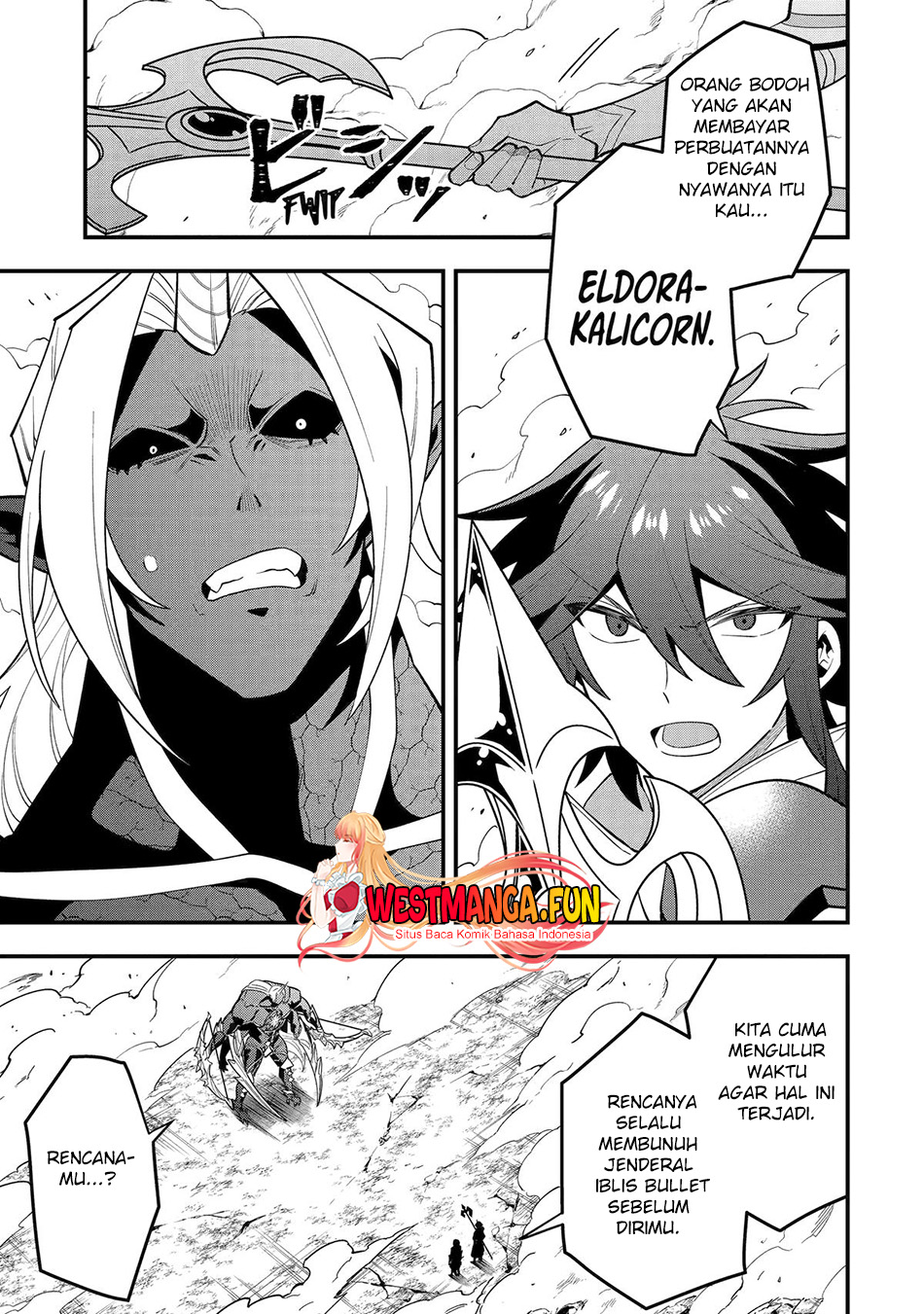 Kouryakuhon o Kushi Suru Saikyou no Mahoutsukai ~”meirei sa sero” to wa Iwa Senai Oreryuu Mao Tobatsu Saizen Ruuto ~ Chapter 59 - halaman 19