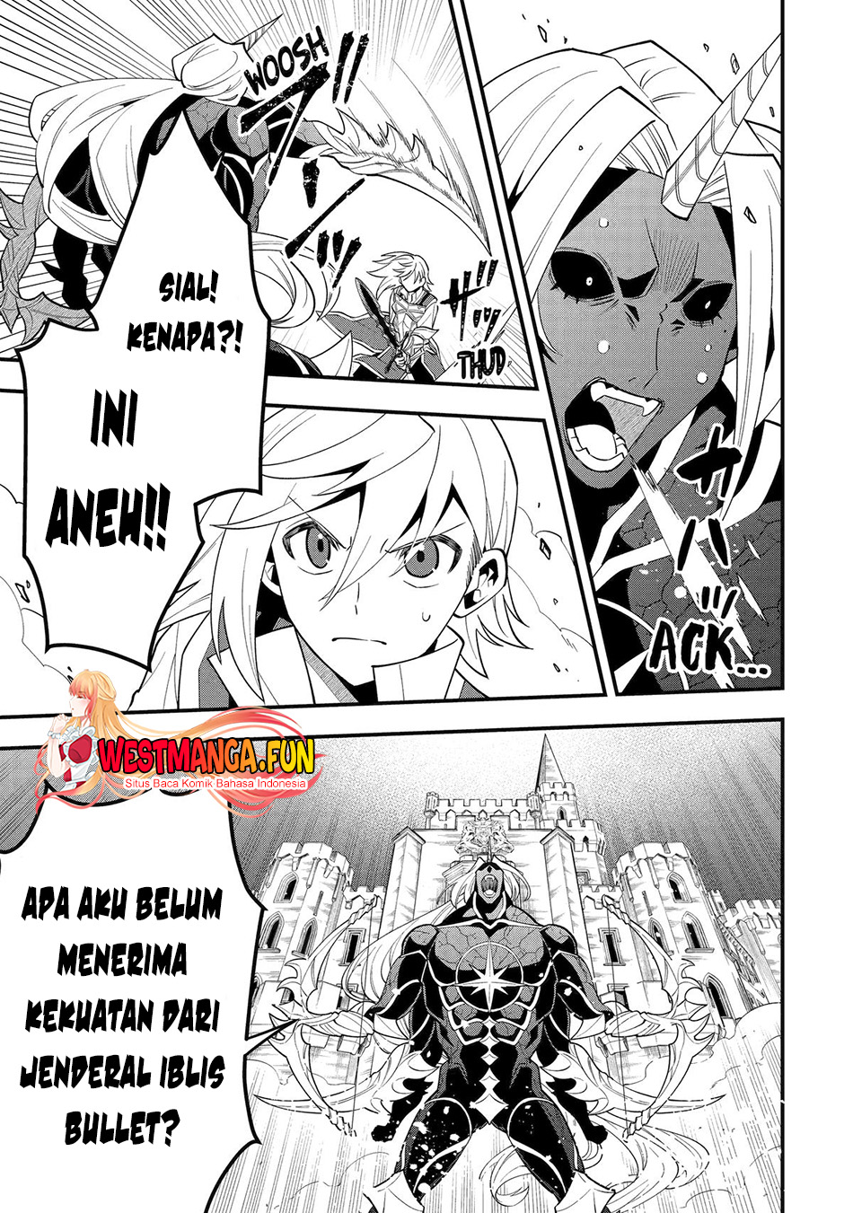 Kouryakuhon o Kushi Suru Saikyou no Mahoutsukai ~”meirei sa sero” to wa Iwa Senai Oreryuu Mao Tobatsu Saizen Ruuto ~ Chapter 59 - halaman 23