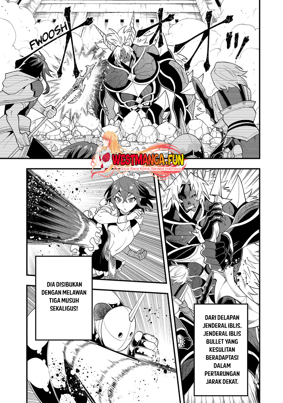 Kouryakuhon o Kushi Suru Saikyou no Mahoutsukai ~”meirei sa sero” to wa Iwa Senai Oreryuu Mao Tobatsu Saizen Ruuto ~ Chapter 59 - halaman 9