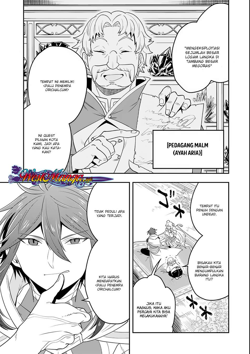 Kouryakuhon o Kushi Suru Saikyou no Mahoutsukai ~”meirei sa sero” to wa Iwa Senai Oreryuu Mao Tobatsu Saizen Ruuto ~ Chapter 6 - halaman 13