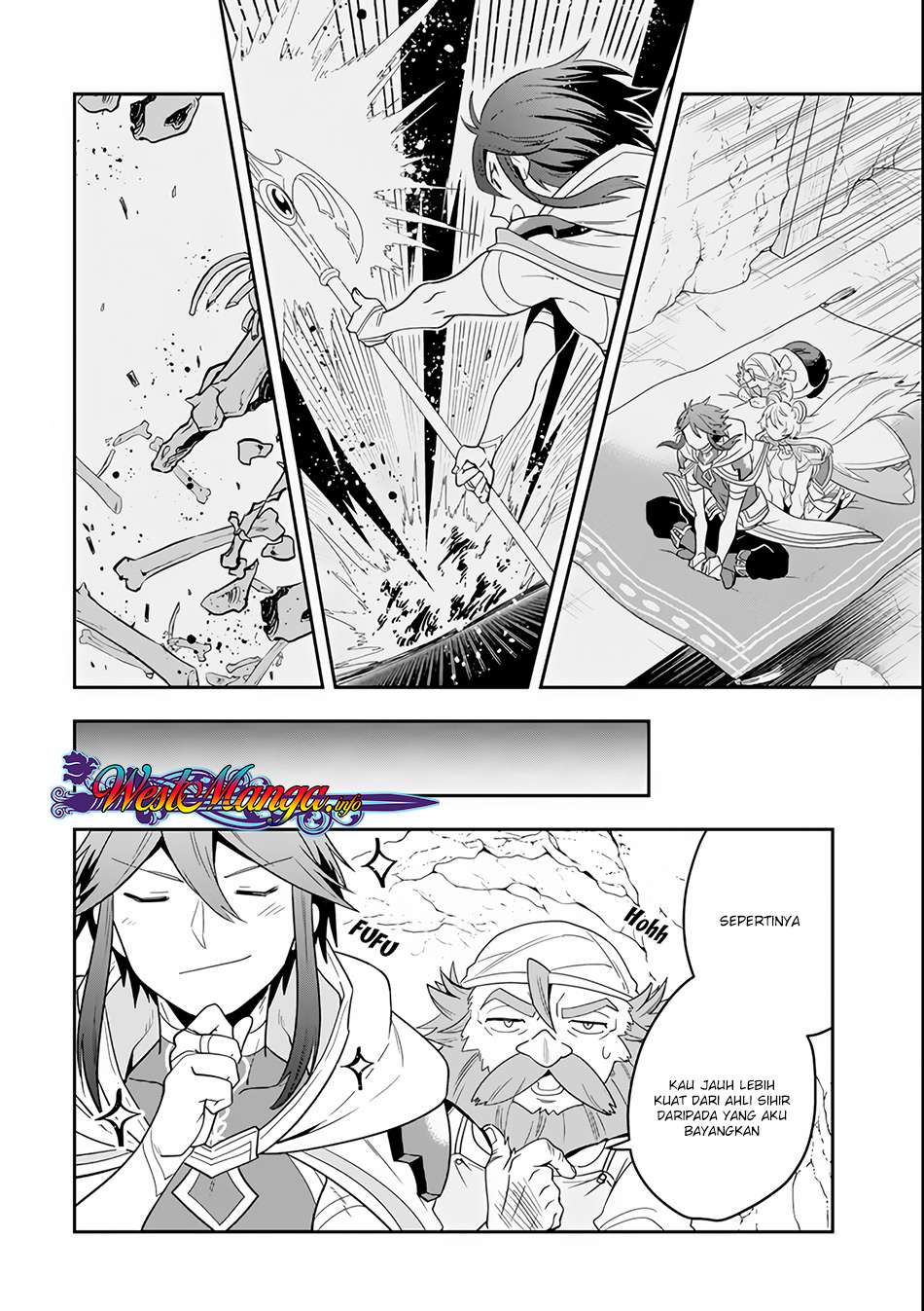 Kouryakuhon o Kushi Suru Saikyou no Mahoutsukai ~”meirei sa sero” to wa Iwa Senai Oreryuu Mao Tobatsu Saizen Ruuto ~ Chapter 6 - halaman 19