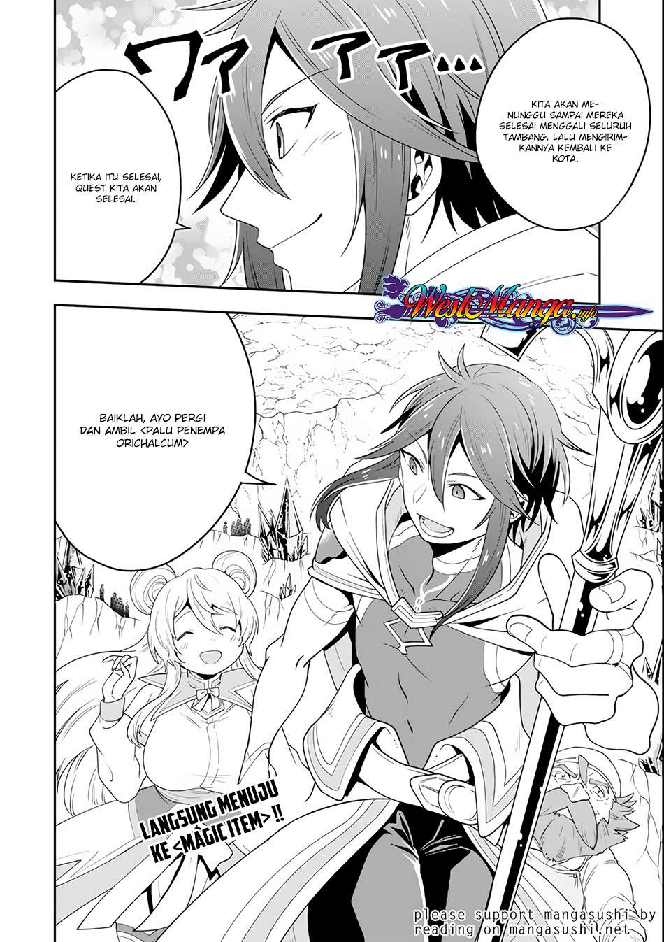 Kouryakuhon o Kushi Suru Saikyou no Mahoutsukai ~”meirei sa sero” to wa Iwa Senai Oreryuu Mao Tobatsu Saizen Ruuto ~ Chapter 6 - halaman 30