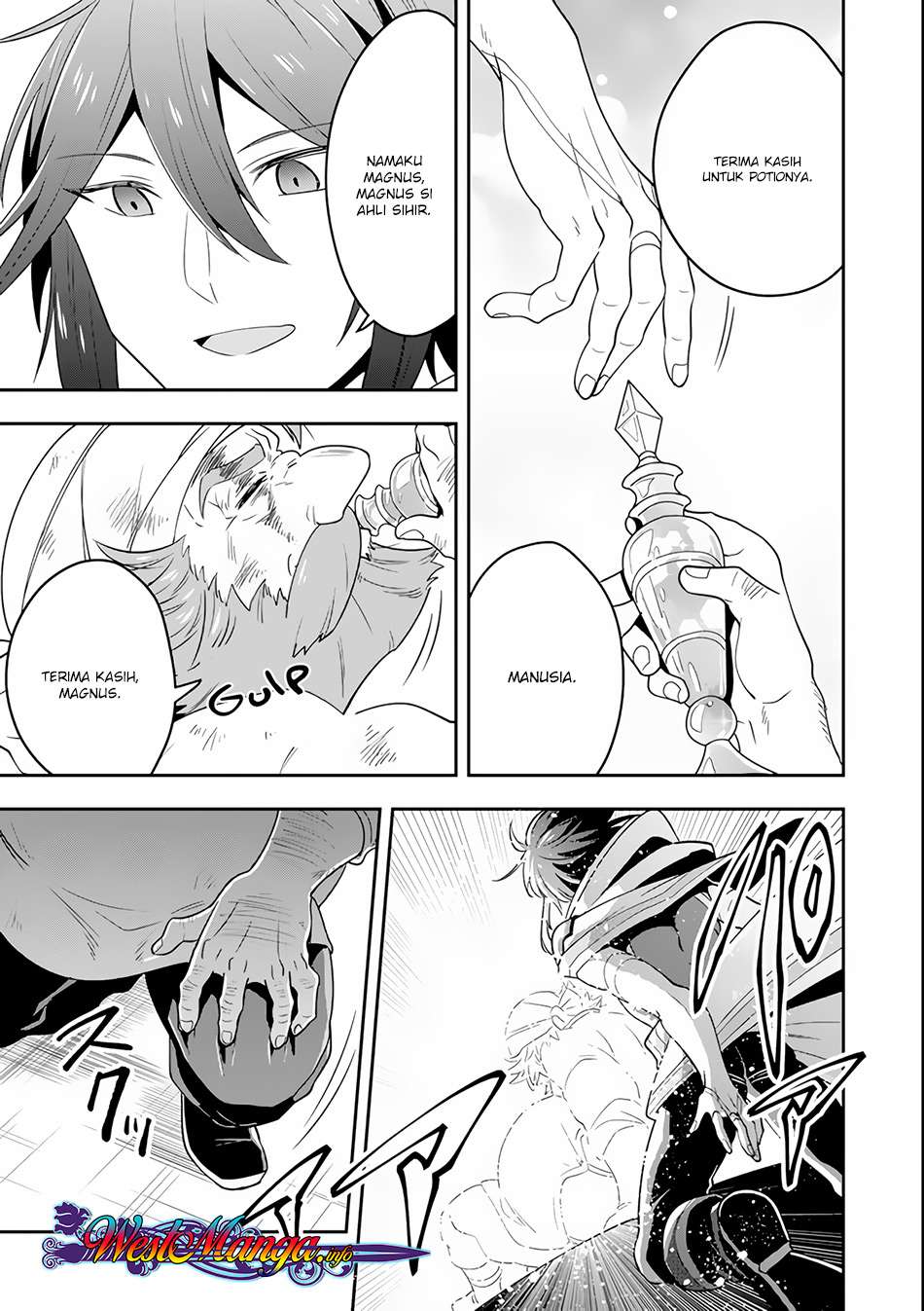 Kouryakuhon o Kushi Suru Saikyou no Mahoutsukai ~”meirei sa sero” to wa Iwa Senai Oreryuu Mao Tobatsu Saizen Ruuto ~ Chapter 6 - halaman 7