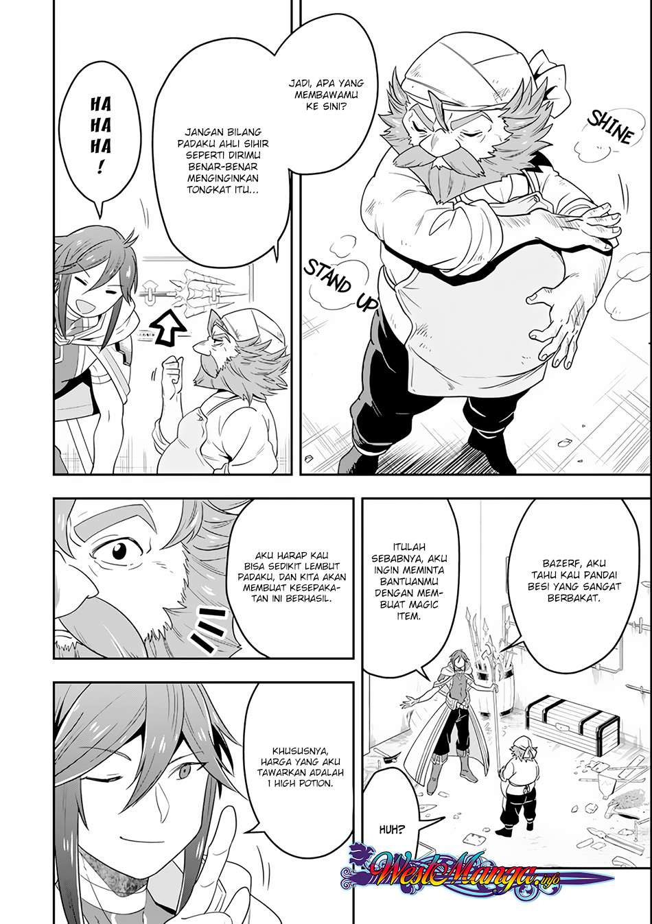 Kouryakuhon o Kushi Suru Saikyou no Mahoutsukai ~”meirei sa sero” to wa Iwa Senai Oreryuu Mao Tobatsu Saizen Ruuto ~ Chapter 6 - halaman 8