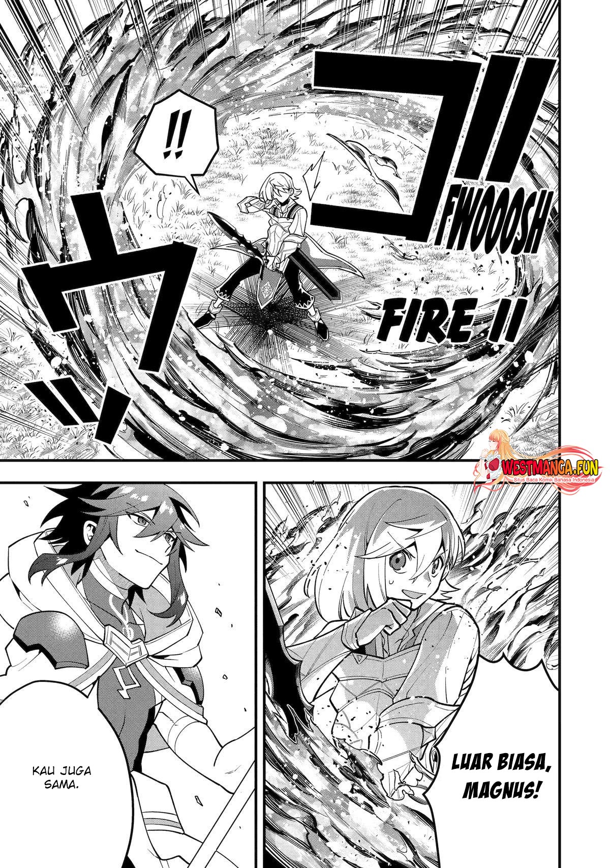 Kouryakuhon o Kushi Suru Saikyou no Mahoutsukai ~”meirei sa sero” to wa Iwa Senai Oreryuu Mao Tobatsu Saizen Ruuto ~ Chapter 60 - halaman 15