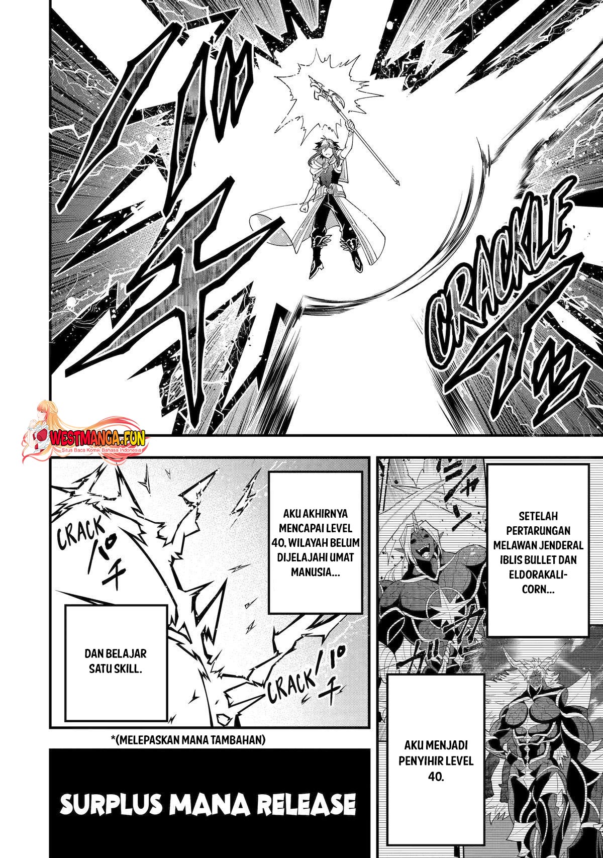 Kouryakuhon o Kushi Suru Saikyou no Mahoutsukai ~”meirei sa sero” to wa Iwa Senai Oreryuu Mao Tobatsu Saizen Ruuto ~ Chapter 60 - halaman 23