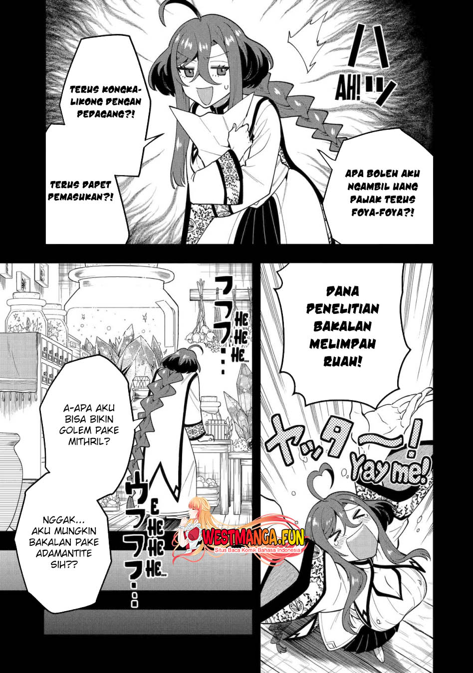 Kouryakuhon o Kushi Suru Saikyou no Mahoutsukai ~”meirei sa sero” to wa Iwa Senai Oreryuu Mao Tobatsu Saizen Ruuto ~ Chapter 61 - halaman 11