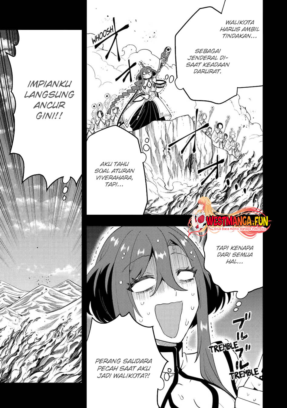 Kouryakuhon o Kushi Suru Saikyou no Mahoutsukai ~”meirei sa sero” to wa Iwa Senai Oreryuu Mao Tobatsu Saizen Ruuto ~ Chapter 61 - halaman 13