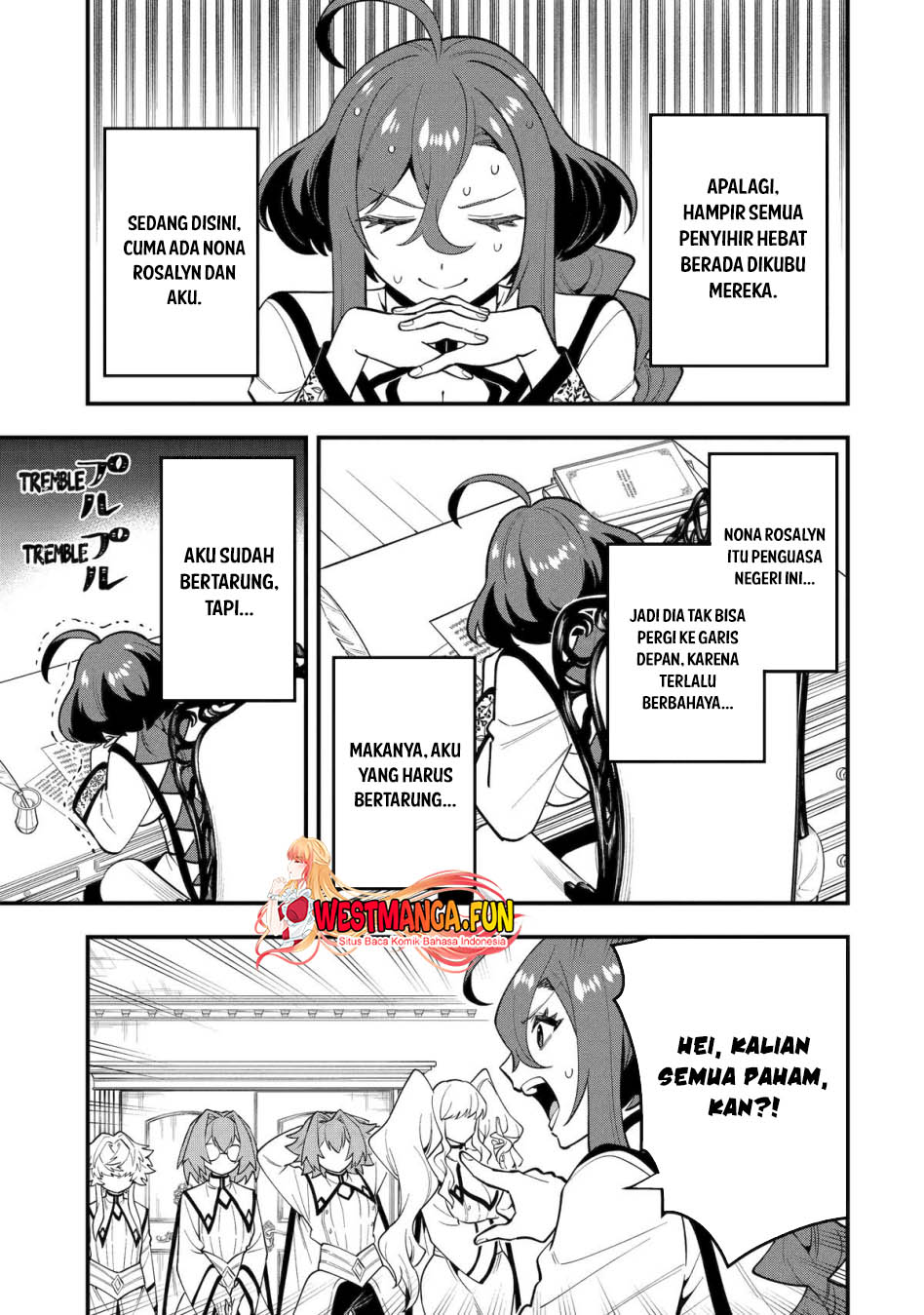 Kouryakuhon o Kushi Suru Saikyou no Mahoutsukai ~”meirei sa sero” to wa Iwa Senai Oreryuu Mao Tobatsu Saizen Ruuto ~ Chapter 61 - halaman 15