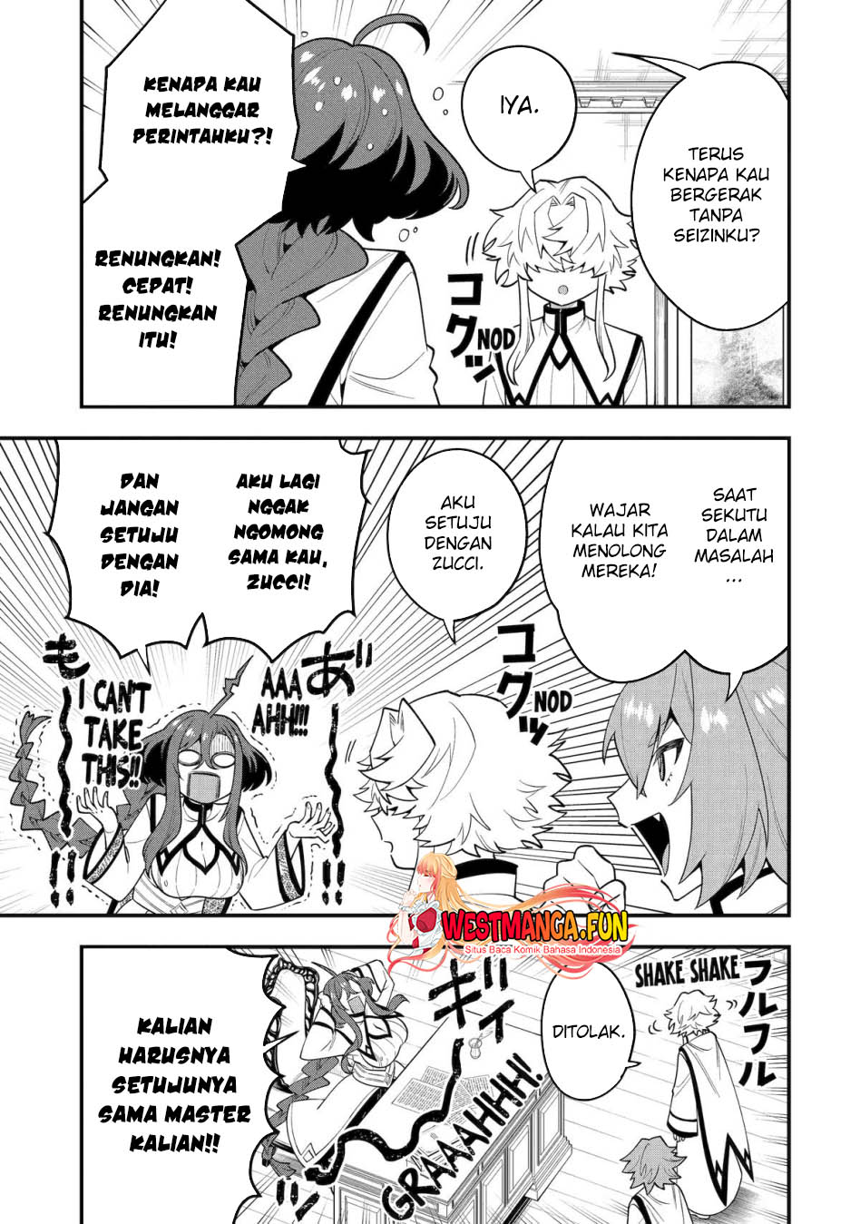 Kouryakuhon o Kushi Suru Saikyou no Mahoutsukai ~”meirei sa sero” to wa Iwa Senai Oreryuu Mao Tobatsu Saizen Ruuto ~ Chapter 61 - halaman 22