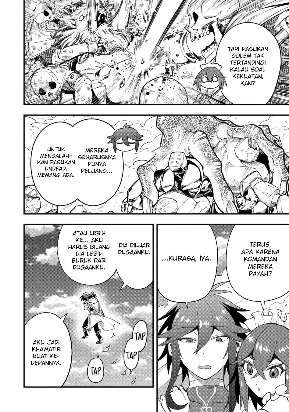 Kouryakuhon o Kushi Suru Saikyou no Mahoutsukai ~”meirei sa sero” to wa Iwa Senai Oreryuu Mao Tobatsu Saizen Ruuto ~ Chapter 61 - halaman 3