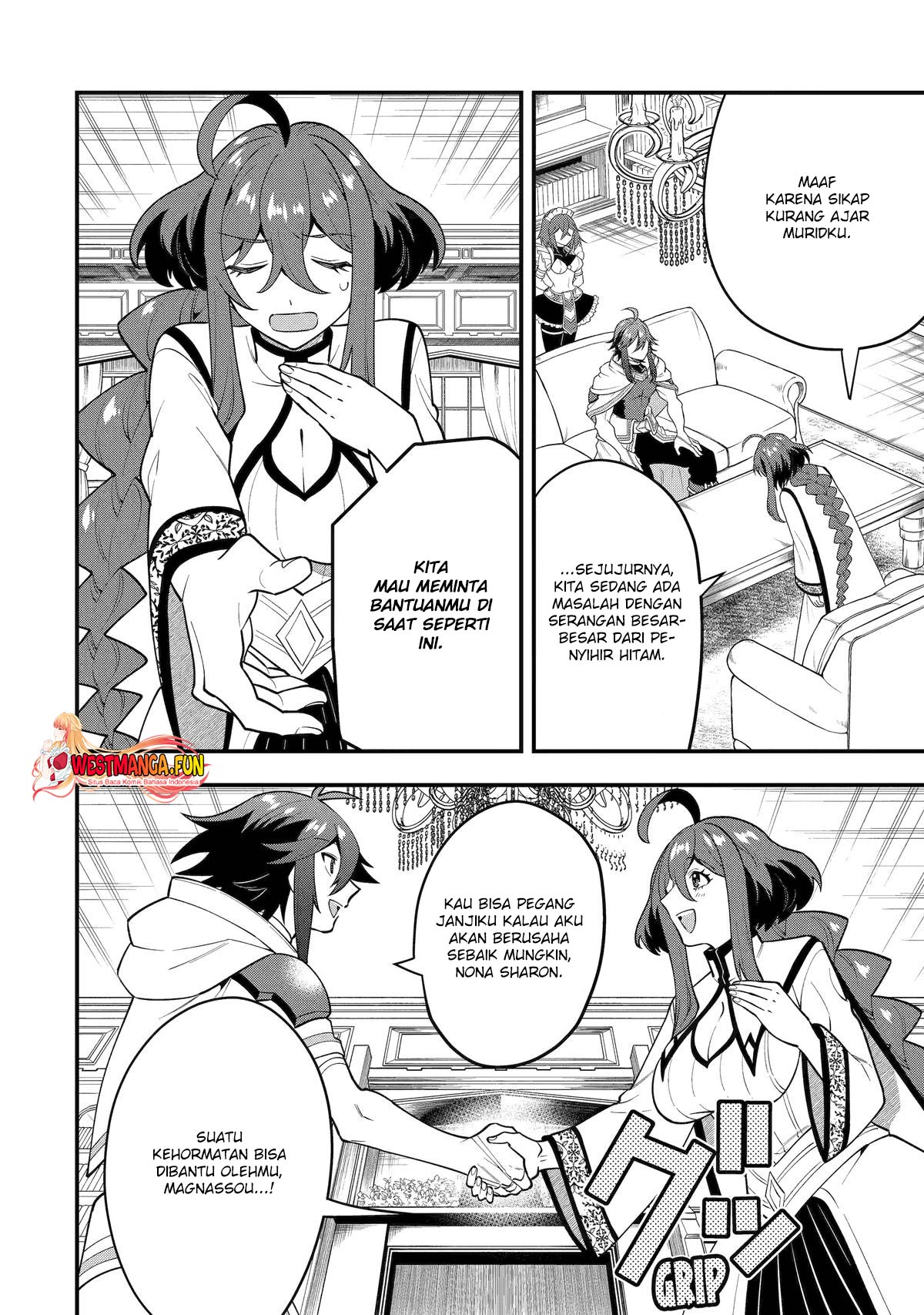 Kouryakuhon o Kushi Suru Saikyou no Mahoutsukai ~”meirei sa sero” to wa Iwa Senai Oreryuu Mao Tobatsu Saizen Ruuto ~ Chapter 62 - halaman 16