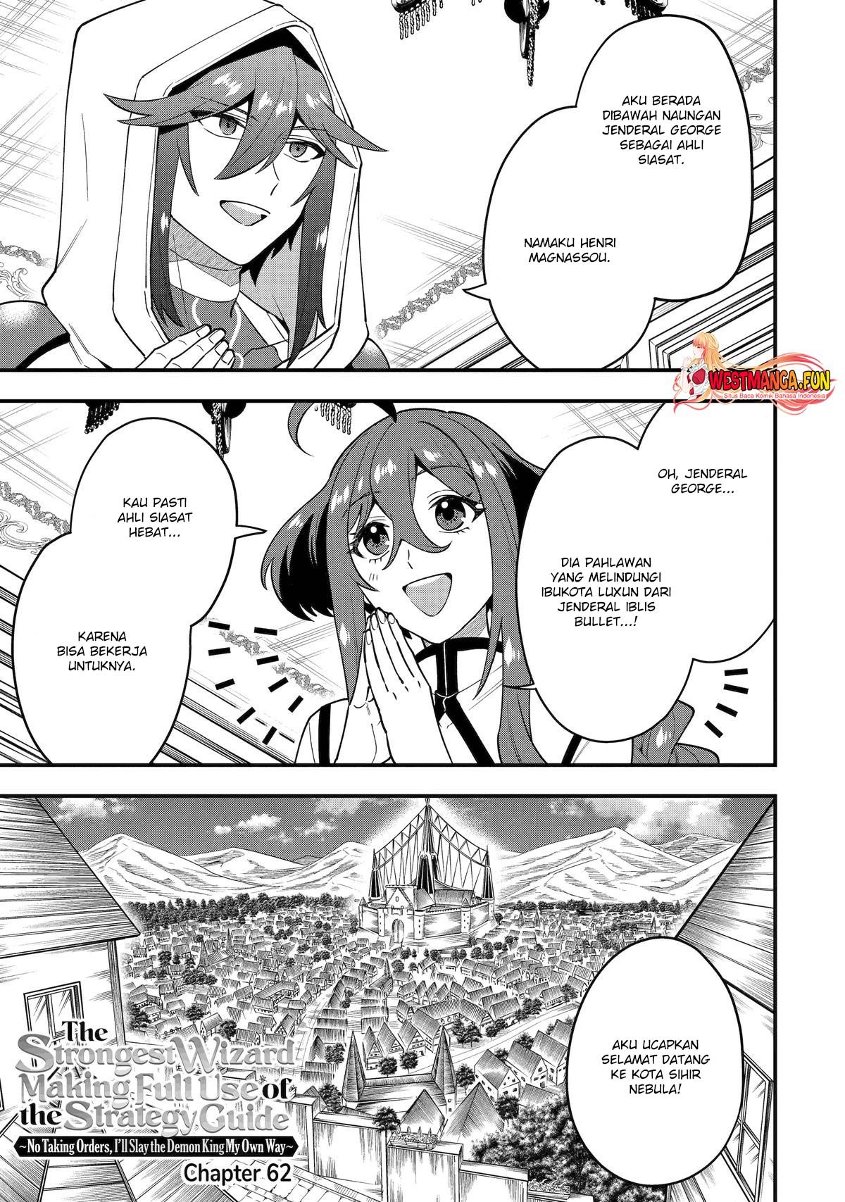 Kouryakuhon o Kushi Suru Saikyou no Mahoutsukai ~”meirei sa sero” to wa Iwa Senai Oreryuu Mao Tobatsu Saizen Ruuto ~ Chapter 62 - halaman 2