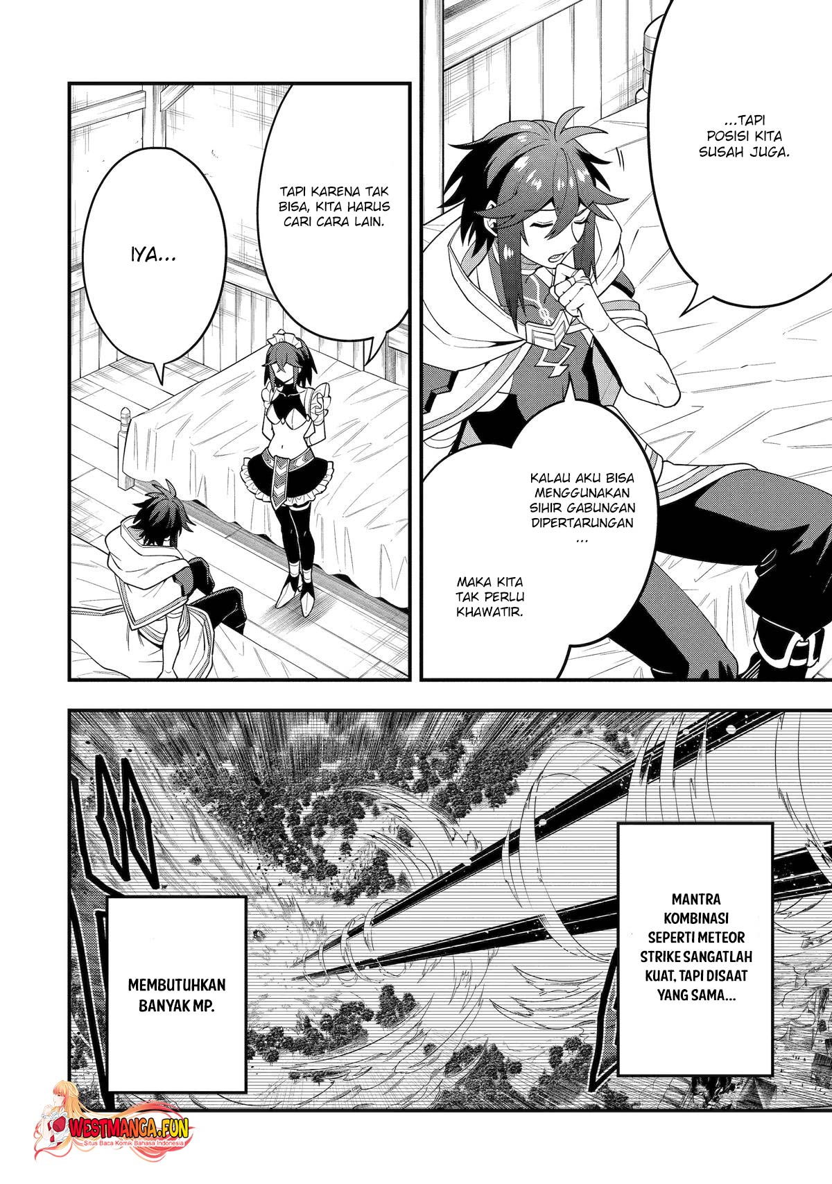 Kouryakuhon o Kushi Suru Saikyou no Mahoutsukai ~”meirei sa sero” to wa Iwa Senai Oreryuu Mao Tobatsu Saizen Ruuto ~ Chapter 62 - halaman 25