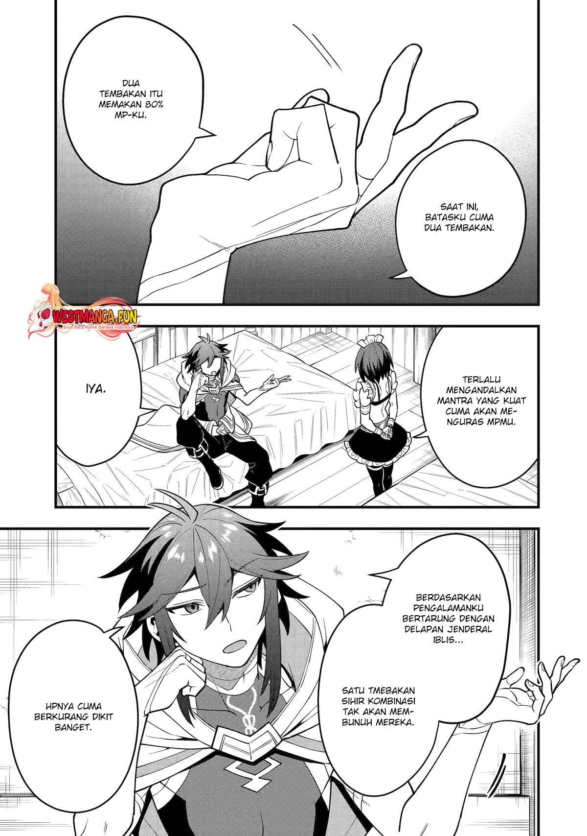 Kouryakuhon o Kushi Suru Saikyou no Mahoutsukai ~”meirei sa sero” to wa Iwa Senai Oreryuu Mao Tobatsu Saizen Ruuto ~ Chapter 62 - halaman 26
