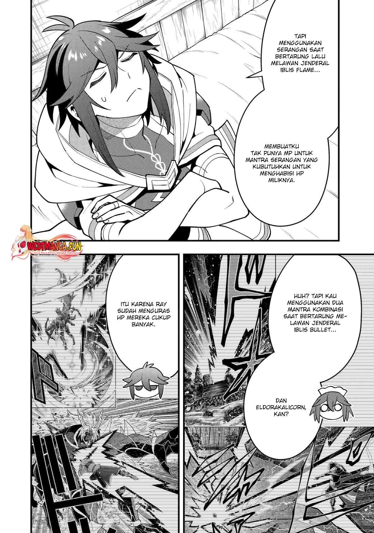 Kouryakuhon o Kushi Suru Saikyou no Mahoutsukai ~”meirei sa sero” to wa Iwa Senai Oreryuu Mao Tobatsu Saizen Ruuto ~ Chapter 62 - halaman 27
