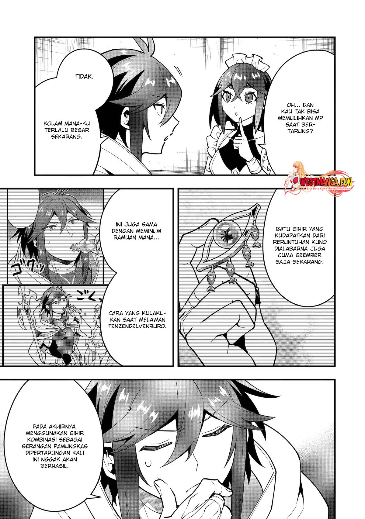 Kouryakuhon o Kushi Suru Saikyou no Mahoutsukai ~”meirei sa sero” to wa Iwa Senai Oreryuu Mao Tobatsu Saizen Ruuto ~ Chapter 62 - halaman 28