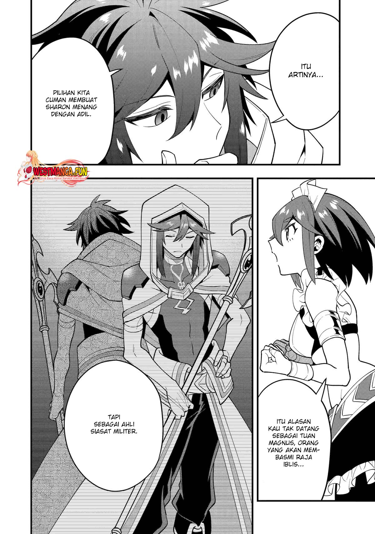 Kouryakuhon o Kushi Suru Saikyou no Mahoutsukai ~”meirei sa sero” to wa Iwa Senai Oreryuu Mao Tobatsu Saizen Ruuto ~ Chapter 62 - halaman 29