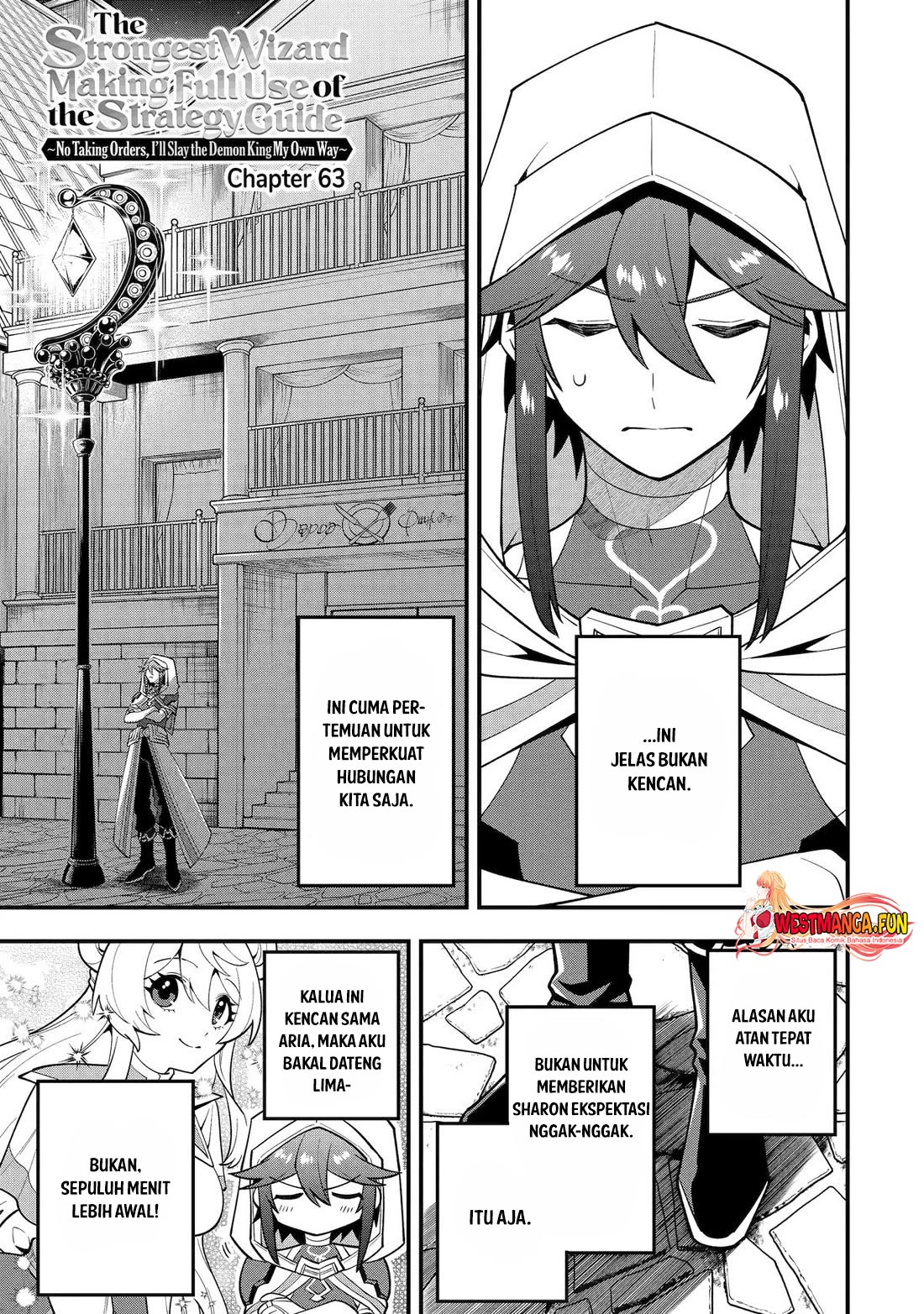 Kouryakuhon o Kushi Suru Saikyou no Mahoutsukai ~”meirei sa sero” to wa Iwa Senai Oreryuu Mao Tobatsu Saizen Ruuto ~ Chapter 63 - halaman 2