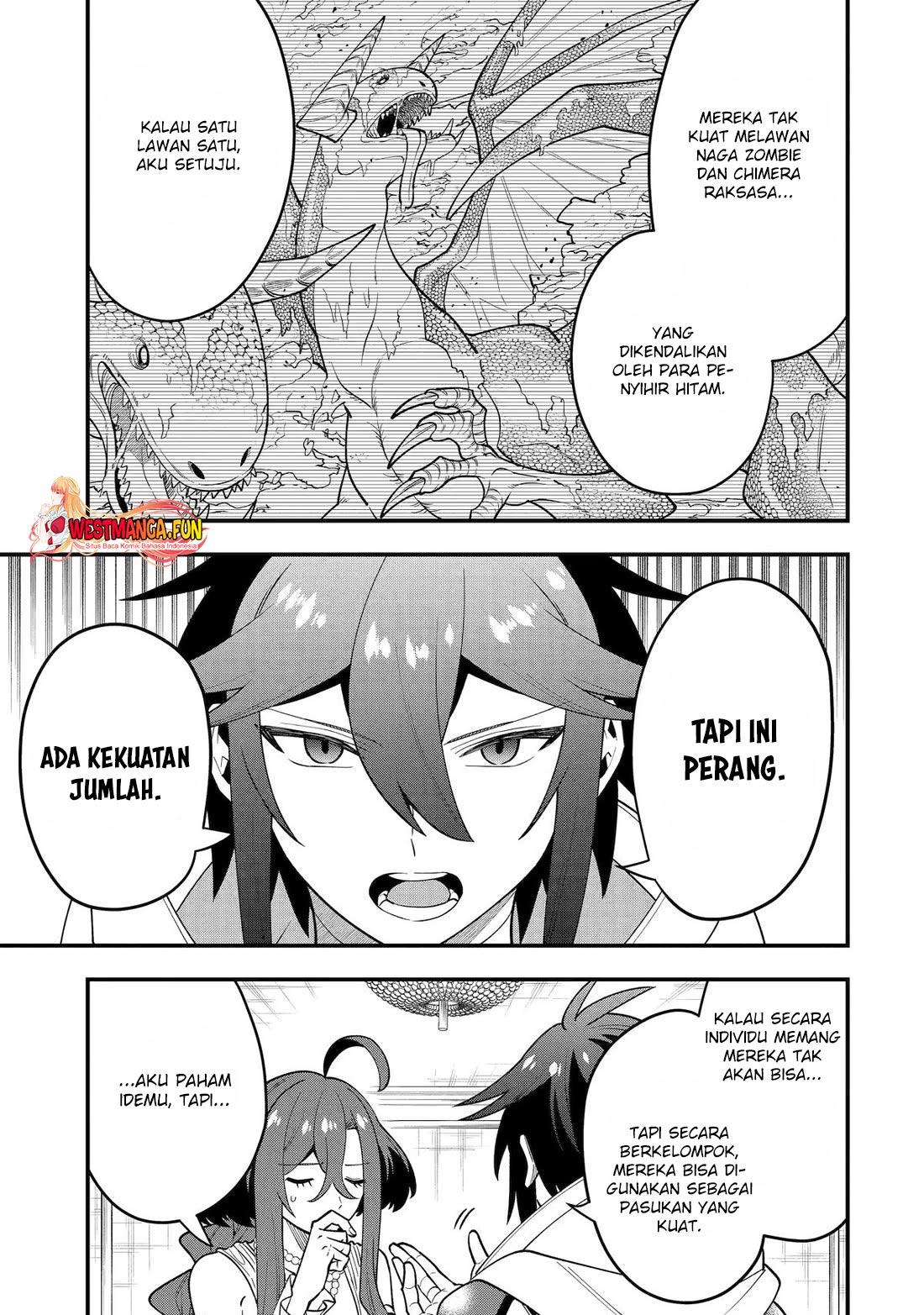 Kouryakuhon o Kushi Suru Saikyou no Mahoutsukai ~”meirei sa sero” to wa Iwa Senai Oreryuu Mao Tobatsu Saizen Ruuto ~ Chapter 63 - halaman 20