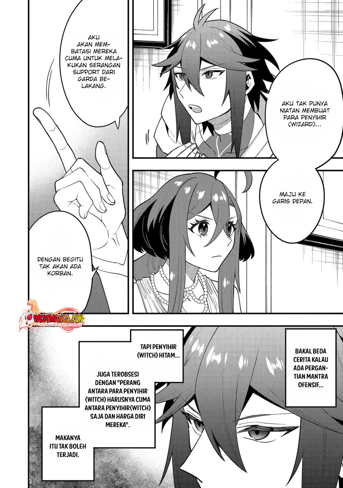Kouryakuhon o Kushi Suru Saikyou no Mahoutsukai ~”meirei sa sero” to wa Iwa Senai Oreryuu Mao Tobatsu Saizen Ruuto ~ Chapter 63 - halaman 23
