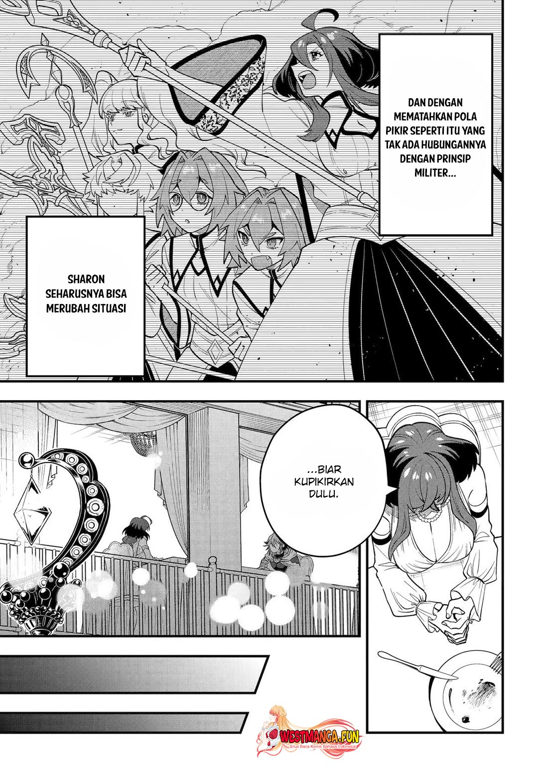 Kouryakuhon o Kushi Suru Saikyou no Mahoutsukai ~”meirei sa sero” to wa Iwa Senai Oreryuu Mao Tobatsu Saizen Ruuto ~ Chapter 63 - halaman 24