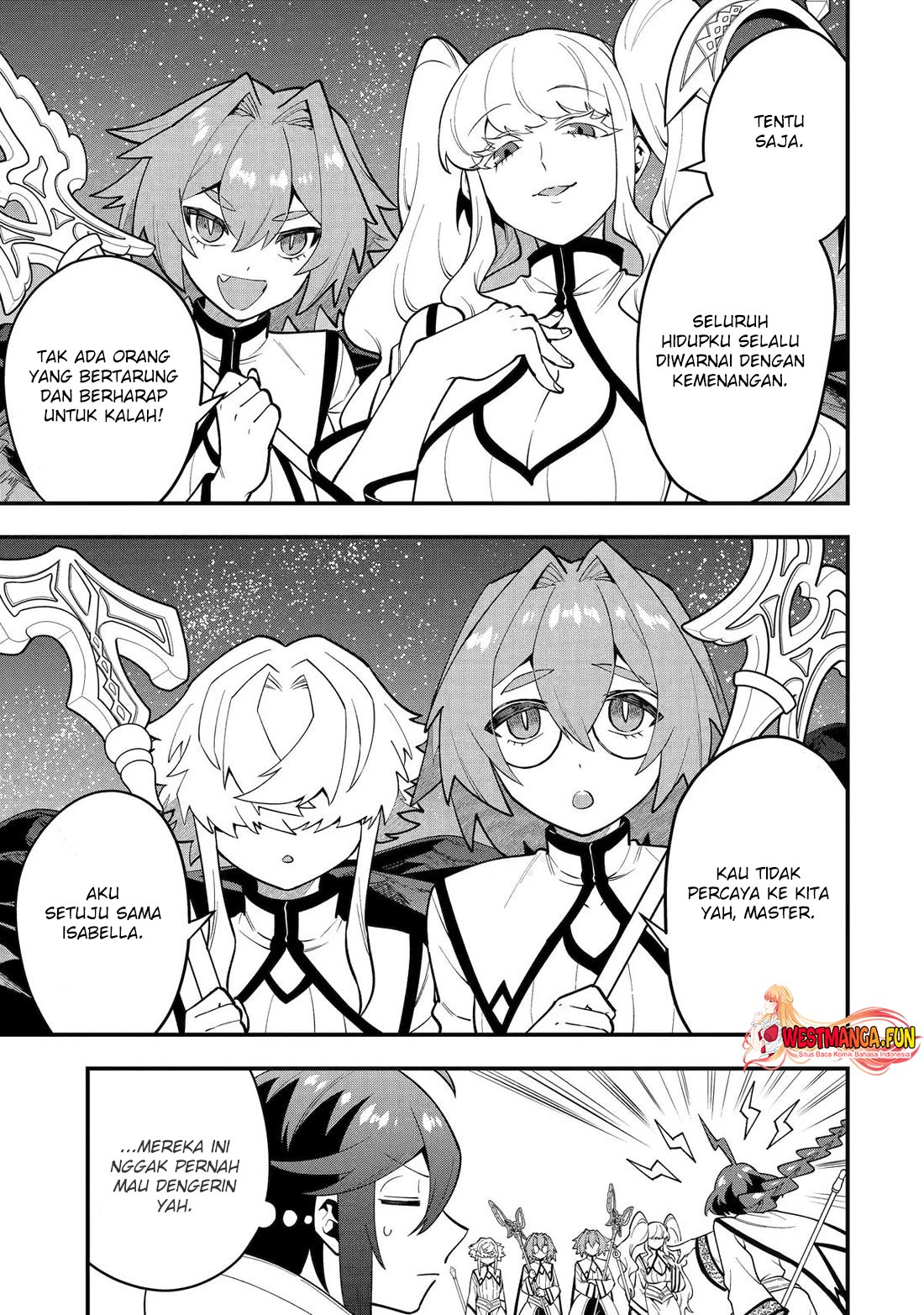 Kouryakuhon o Kushi Suru Saikyou no Mahoutsukai ~”meirei sa sero” to wa Iwa Senai Oreryuu Mao Tobatsu Saizen Ruuto ~ Chapter 63 - halaman 31