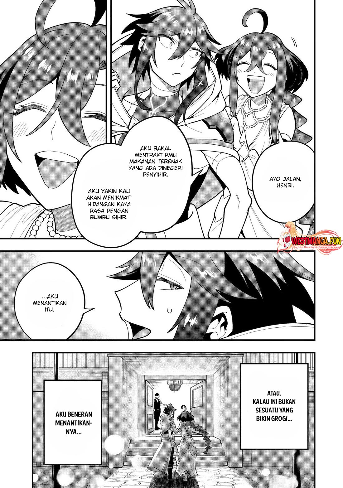 Kouryakuhon o Kushi Suru Saikyou no Mahoutsukai ~”meirei sa sero” to wa Iwa Senai Oreryuu Mao Tobatsu Saizen Ruuto ~ Chapter 63 - halaman 5
