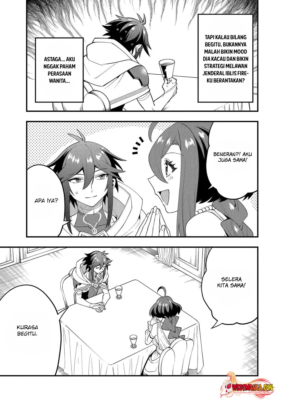 Kouryakuhon o Kushi Suru Saikyou no Mahoutsukai ~”meirei sa sero” to wa Iwa Senai Oreryuu Mao Tobatsu Saizen Ruuto ~ Chapter 63 - halaman 9