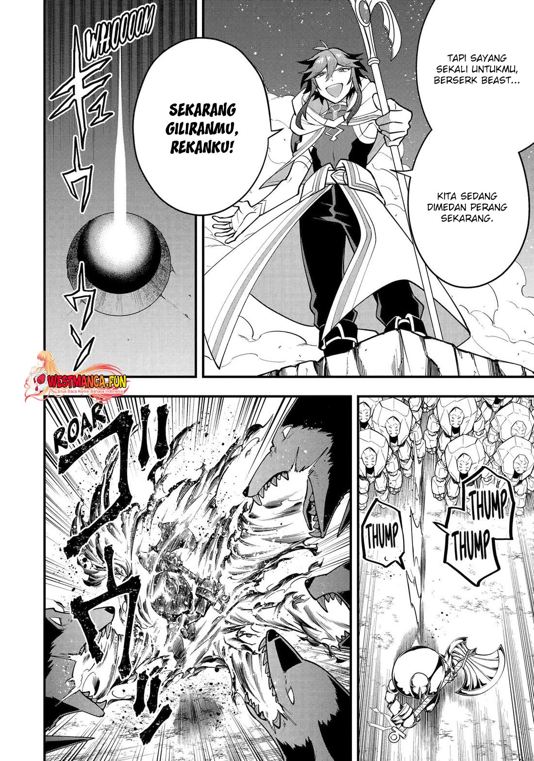 Kouryakuhon o Kushi Suru Saikyou no Mahoutsukai ~”meirei sa sero” to wa Iwa Senai Oreryuu Mao Tobatsu Saizen Ruuto ~ Chapter 64 - halaman 10
