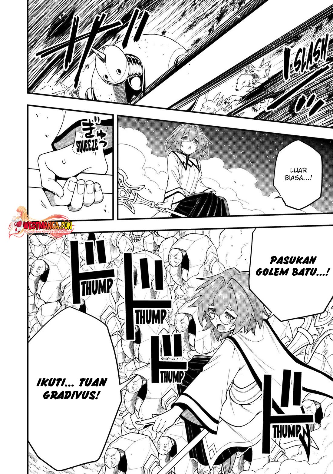Kouryakuhon o Kushi Suru Saikyou no Mahoutsukai ~”meirei sa sero” to wa Iwa Senai Oreryuu Mao Tobatsu Saizen Ruuto ~ Chapter 64 - halaman 12