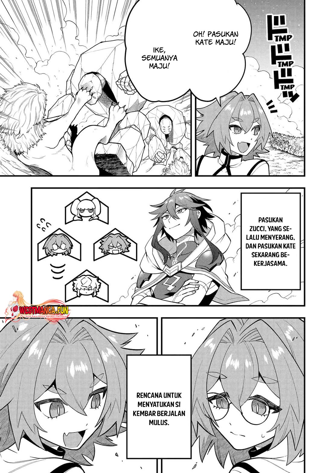 Kouryakuhon o Kushi Suru Saikyou no Mahoutsukai ~”meirei sa sero” to wa Iwa Senai Oreryuu Mao Tobatsu Saizen Ruuto ~ Chapter 64 - halaman 13