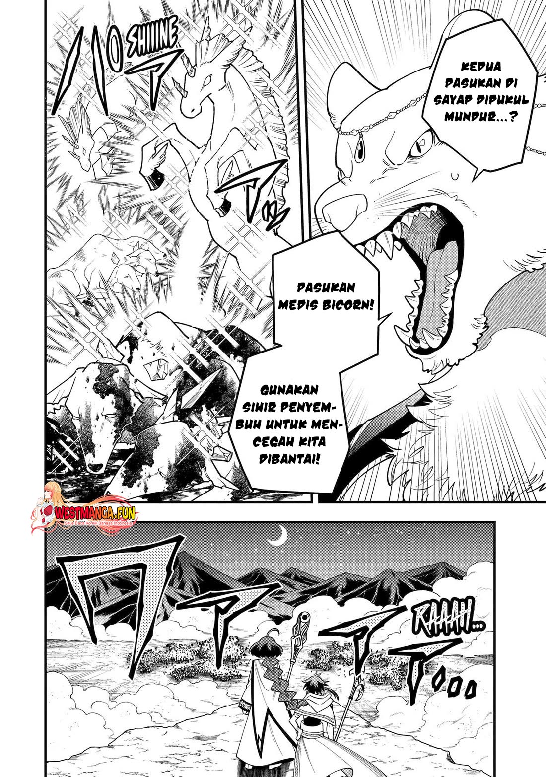 Kouryakuhon o Kushi Suru Saikyou no Mahoutsukai ~”meirei sa sero” to wa Iwa Senai Oreryuu Mao Tobatsu Saizen Ruuto ~ Chapter 64 - halaman 14