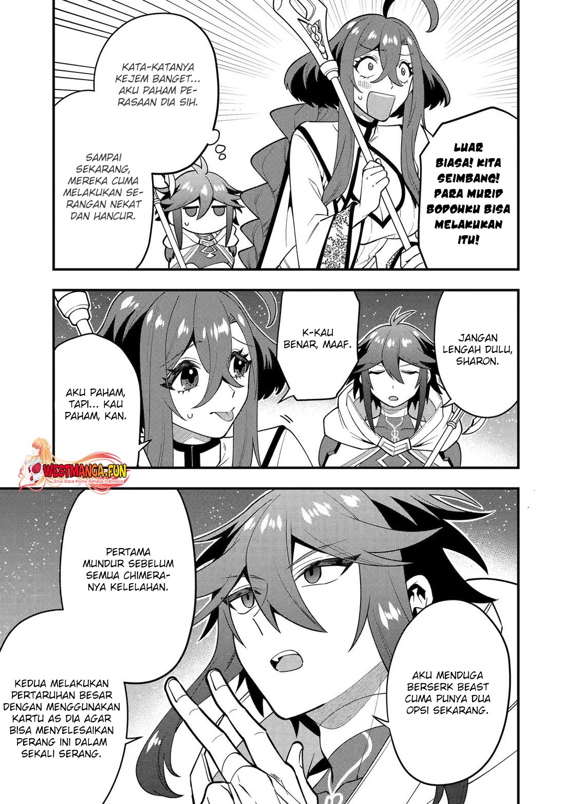 Kouryakuhon o Kushi Suru Saikyou no Mahoutsukai ~”meirei sa sero” to wa Iwa Senai Oreryuu Mao Tobatsu Saizen Ruuto ~ Chapter 64 - halaman 15