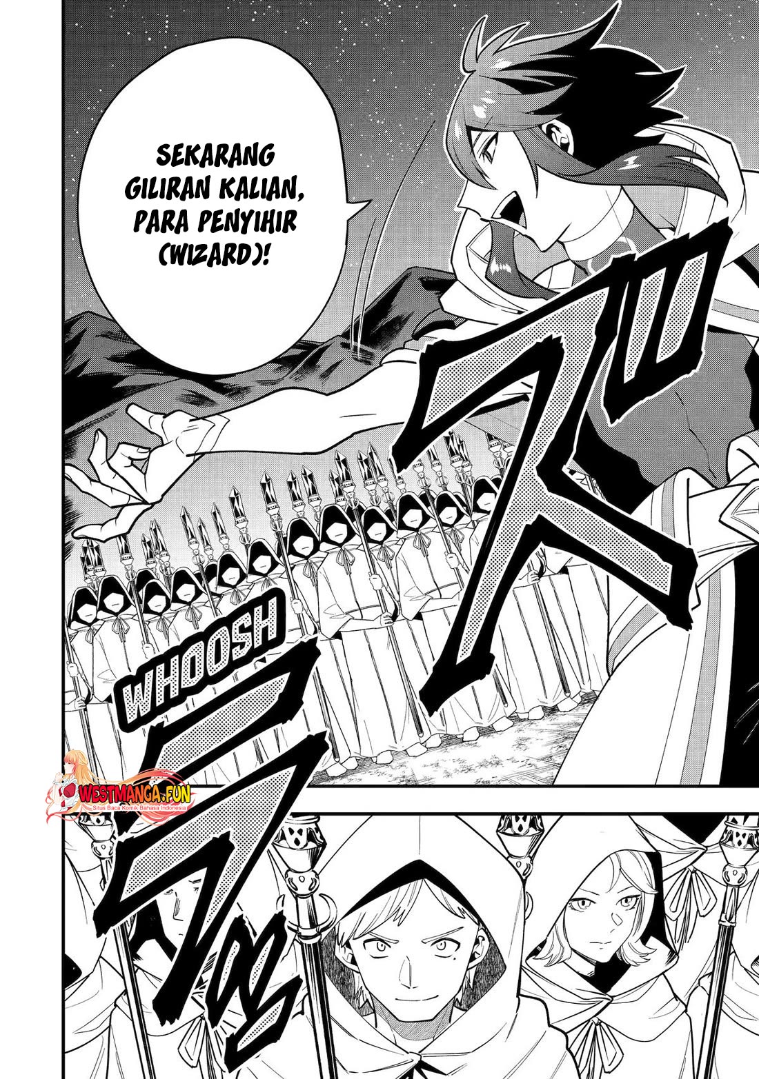 Kouryakuhon o Kushi Suru Saikyou no Mahoutsukai ~”meirei sa sero” to wa Iwa Senai Oreryuu Mao Tobatsu Saizen Ruuto ~ Chapter 64 - halaman 19