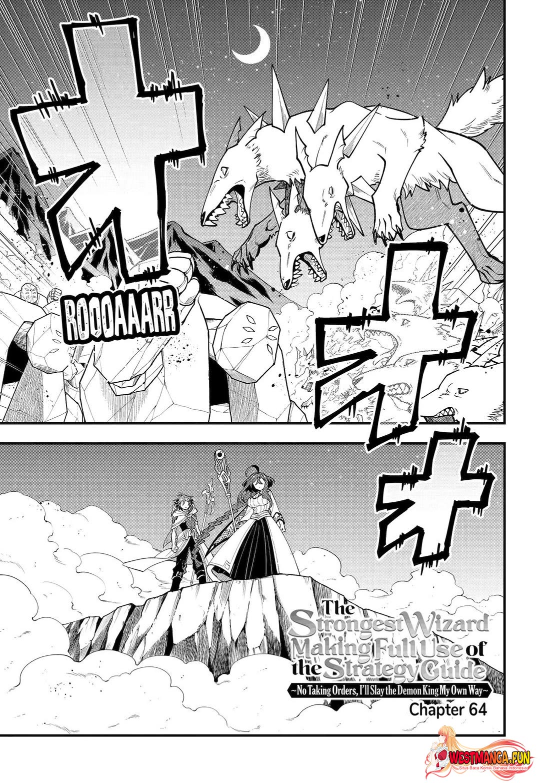 Kouryakuhon o Kushi Suru Saikyou no Mahoutsukai ~”meirei sa sero” to wa Iwa Senai Oreryuu Mao Tobatsu Saizen Ruuto ~ Chapter 64 - halaman 2
