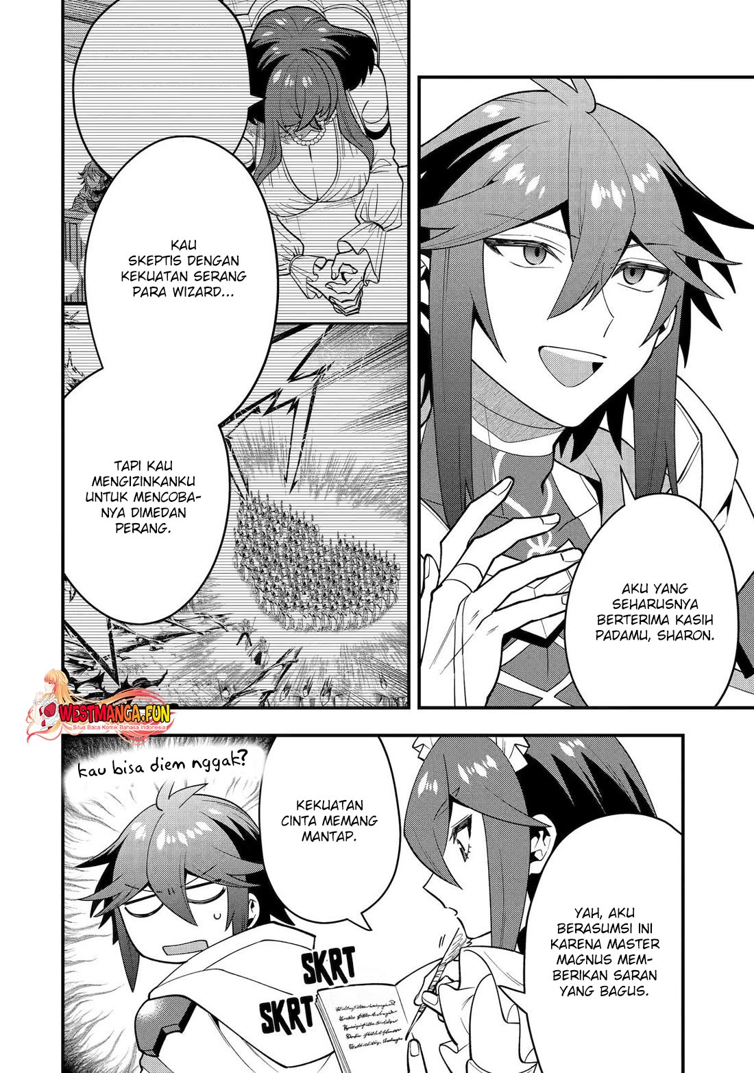 Kouryakuhon o Kushi Suru Saikyou no Mahoutsukai ~”meirei sa sero” to wa Iwa Senai Oreryuu Mao Tobatsu Saizen Ruuto ~ Chapter 64 - halaman 26