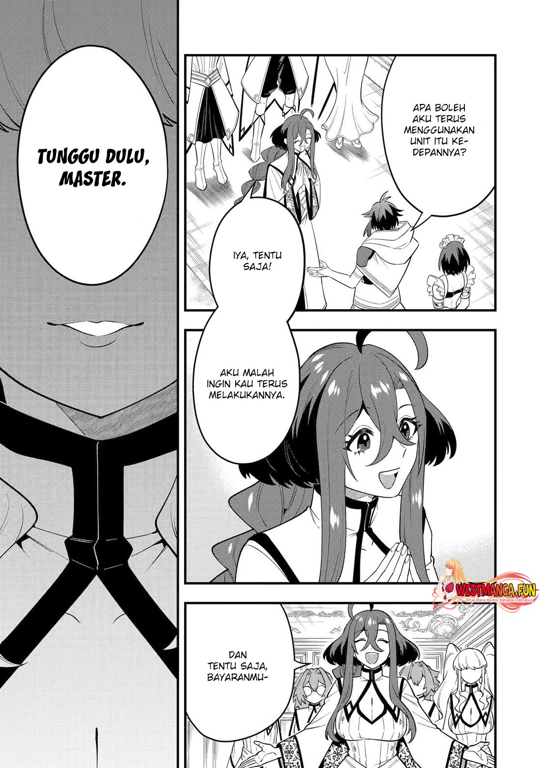 Kouryakuhon o Kushi Suru Saikyou no Mahoutsukai ~”meirei sa sero” to wa Iwa Senai Oreryuu Mao Tobatsu Saizen Ruuto ~ Chapter 64 - halaman 27