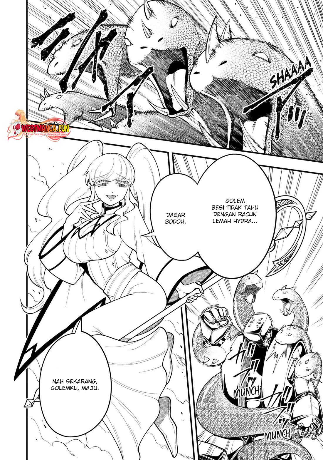 Kouryakuhon o Kushi Suru Saikyou no Mahoutsukai ~”meirei sa sero” to wa Iwa Senai Oreryuu Mao Tobatsu Saizen Ruuto ~ Chapter 64 - halaman 6