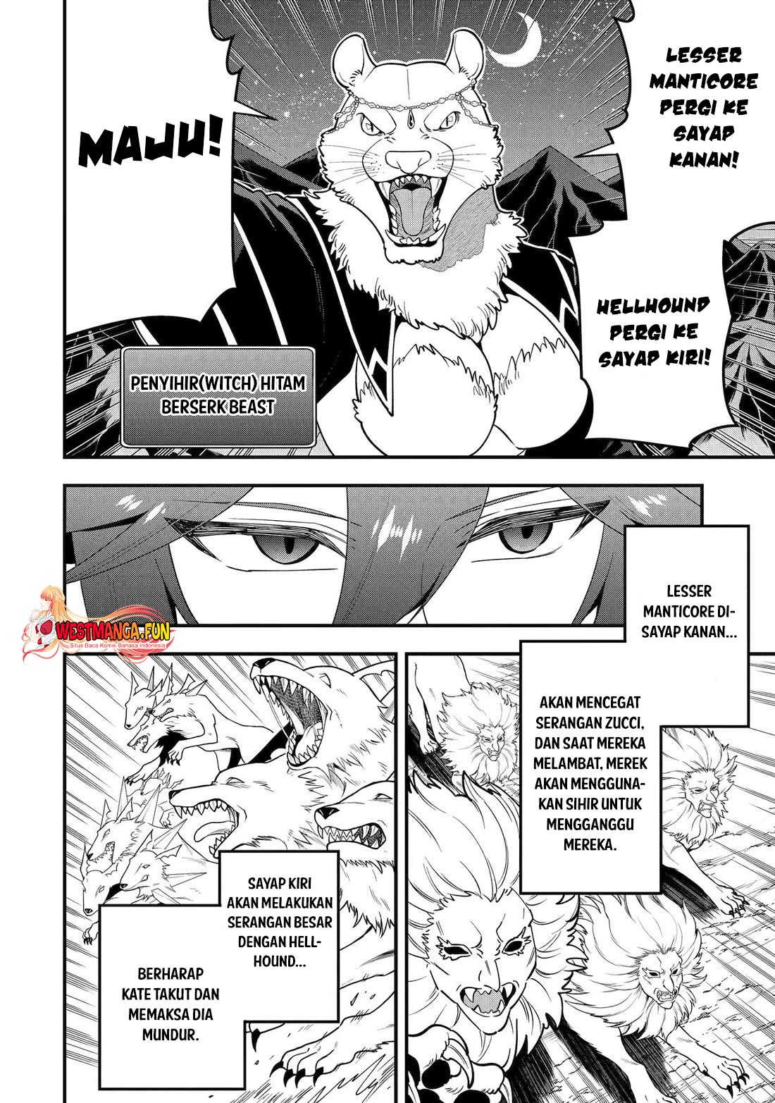 Kouryakuhon o Kushi Suru Saikyou no Mahoutsukai ~”meirei sa sero” to wa Iwa Senai Oreryuu Mao Tobatsu Saizen Ruuto ~ Chapter 64 - halaman 8